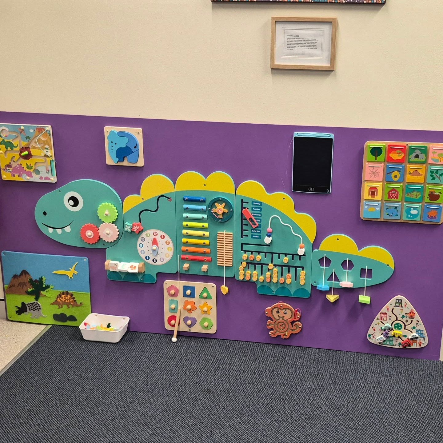 Who is excited for a turn of our new and improved waiting room busy board???? 😍😍😍🦋🦋🦋
