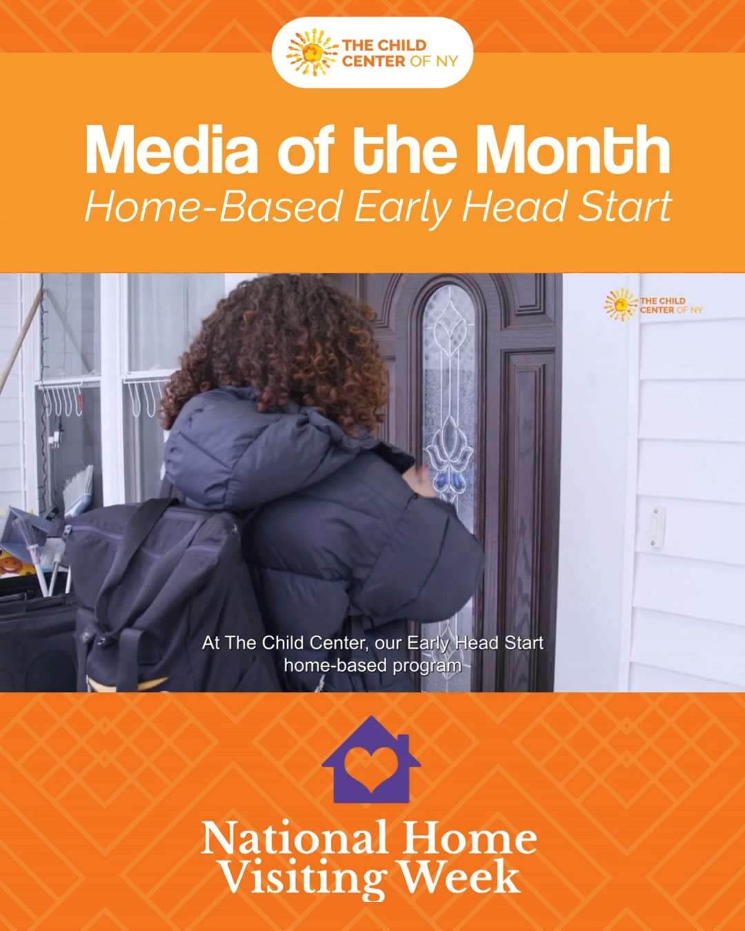 Sometimes the most powerful learning doesn’t begin in a classroom: it starts at home.
Last week, during National Home Visiting Week 2026, we proudly celebrated the dedicated home visitors at The Child Center of NY, who support not just children, but entire families.
In this month’s feature, 27-month-old Jennifer reminds us what early learning looks like: curiosity, connection, joy, and yes...burbujas! 🫧 Through her work, Home Visitor Maria helps nurture Jennifer’s development while strengthening the bond between parent and child, creating a foundation that lasts far beyond these early years.
Check out our full Media of the Month feature: childcenterny.org/post/media-of-the-month-happy-national-home-visiting-week