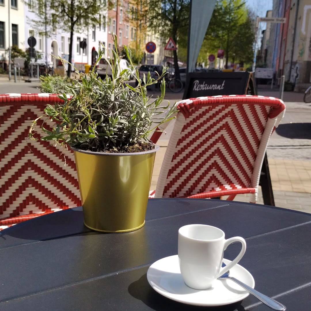 #sonnegenießen☀️ auf unserer Terrasse. Kurz das Leben in der KTV beobachten. Eine kleine Pause im Alltag.
🕑 Dienstag bis Samstag ab 14:00 Uhr!
#restaurant #parisbistro #terrasseparisienne #veganrestaurant