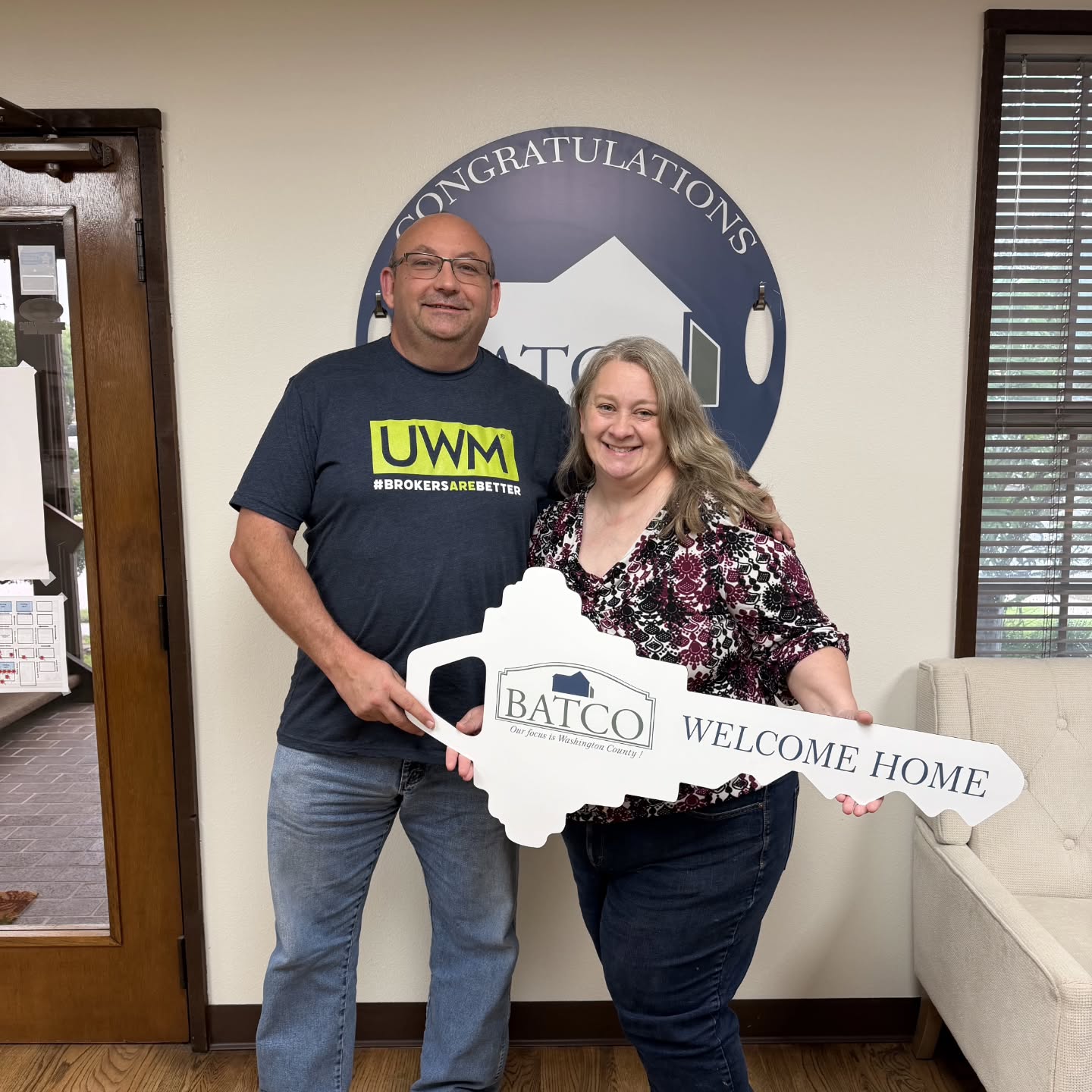 Congratulations to this wonderful couple on the purchase of their new home! 🏡✨️
Wishing you many years of happiness and countless memories as you begin this new chapter.
A big thank you to everyone involved in helping make this transaction smooth all the way to closing day.
#BATCO #ClosingDay #realestate