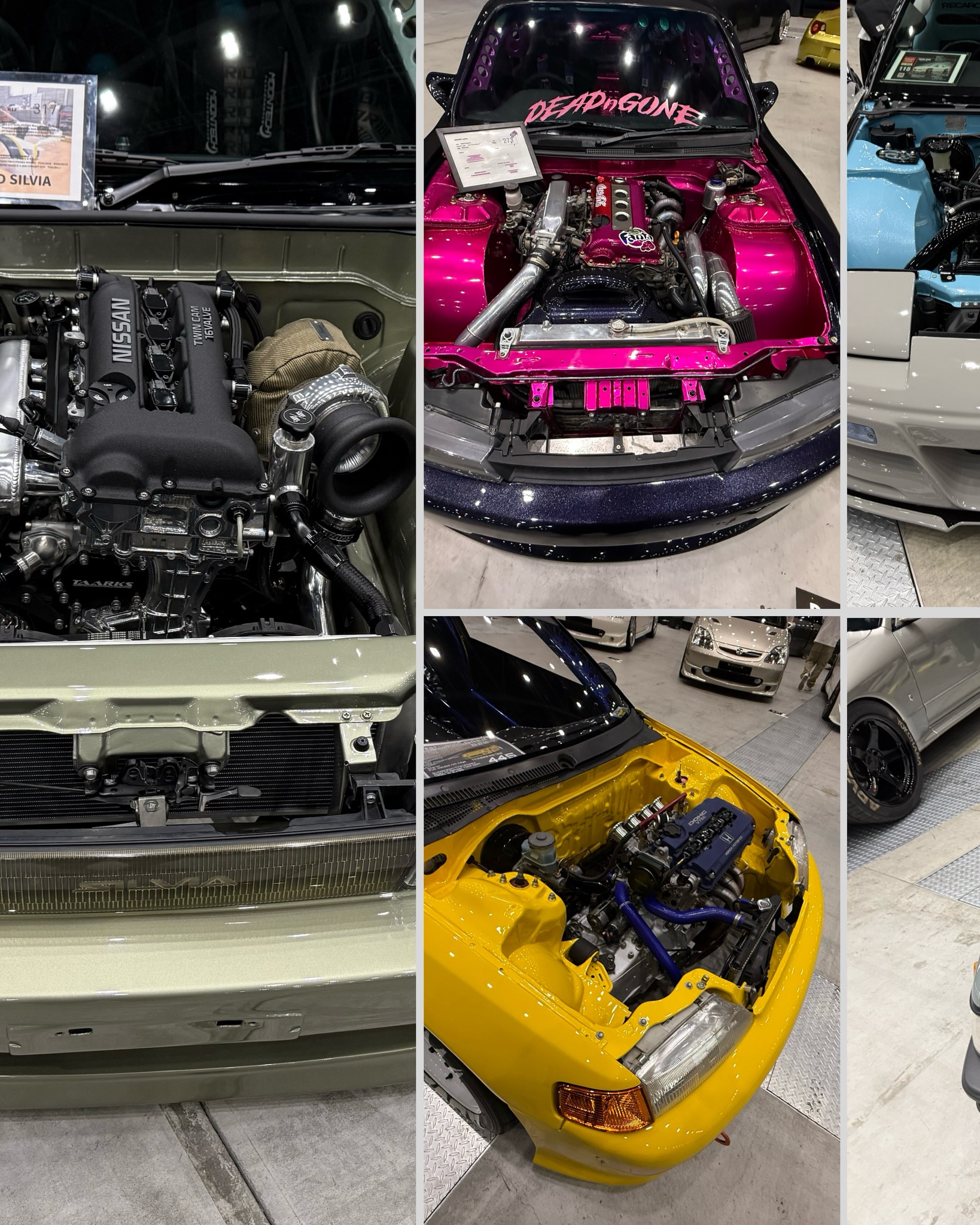 Few engine bay shots at Wekfest Japan. So fresh and so clean.