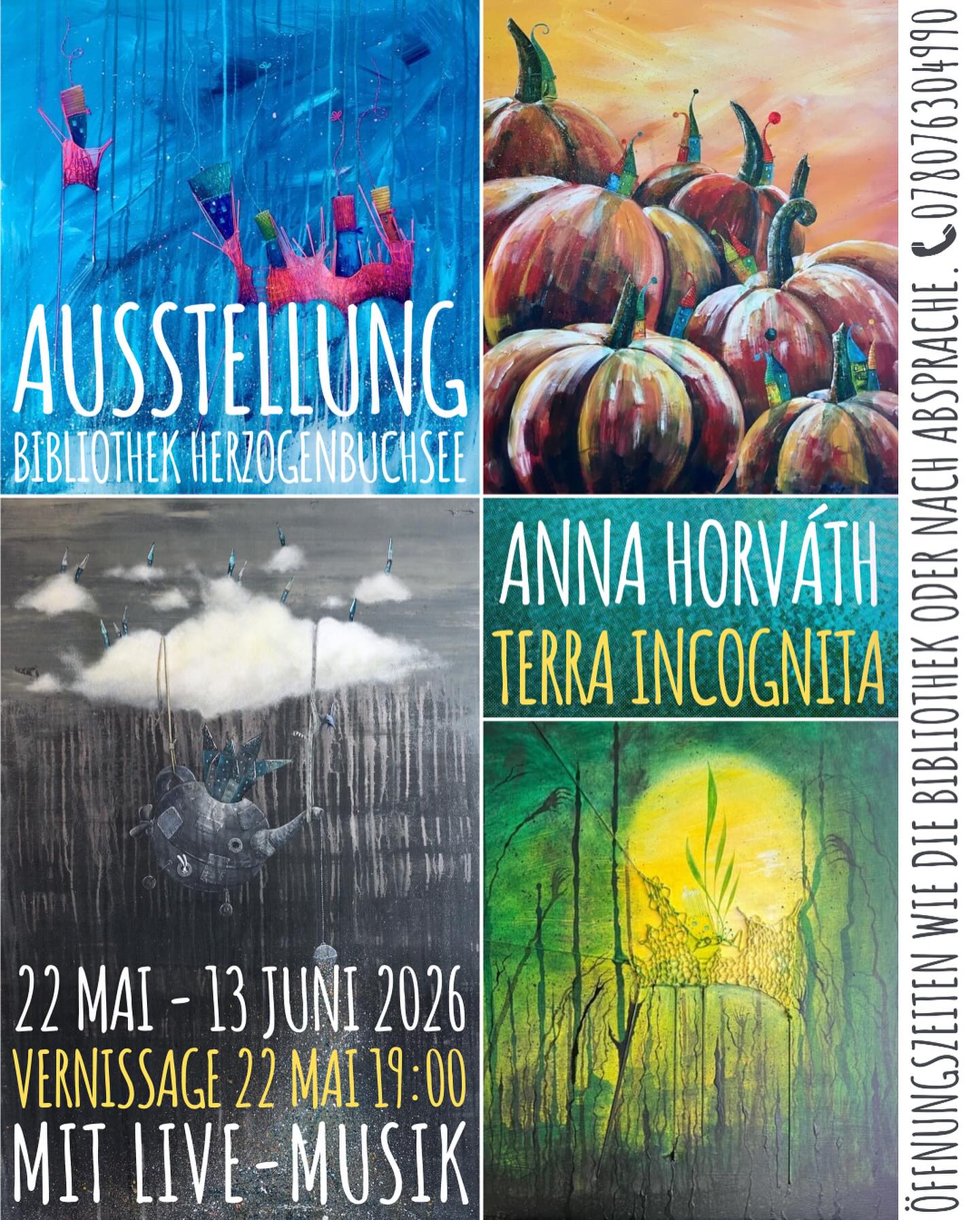 May will be a busy month…
We can meet on Fantasy Basel Artist Alley from 14th to 16th May.
Then I will have a solo exhibition in Herzogenbuchsee from the 22nd May.
So who’s coming?
#annabies #exhibitions