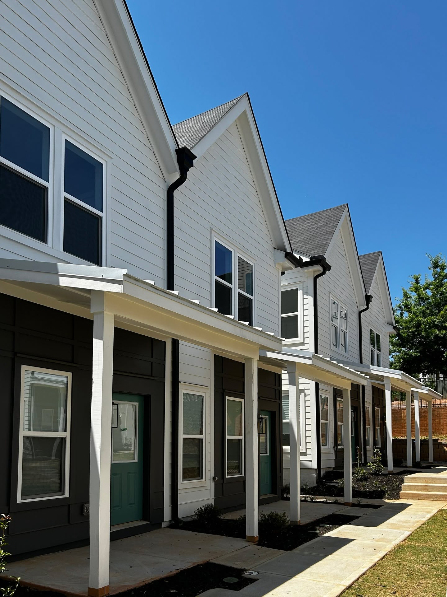 The latest photos from Phase 2 of our Trust At East Lake project with @atlanta.land.trust, @fortashomes, and @davincidev
The final pieces are coming together.
We're so excited to be a part of this important project!