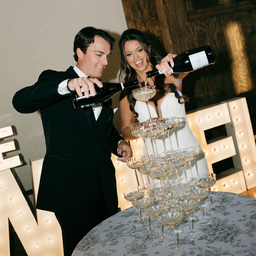 Champagne Tower 🍾
We know how to execute a chapagne tower pour for the most perfect photos!
Wedding Planner/Designer/Decorating Team: @aray_ofevents
Shauna, Megan, Meghan, Taylor
Ceremony Venue/Officiant: Holy Infant Catholic Church
Reception Venue: @silveroakschateau
Catering/Bar: @grazecatering
Bakery: @celebratinglifecakes
Photographer: @koriarnoldphoto
Photo Booth: Midwest Selfie Booth
Florist: Friend- Terri
Video/DJ: @completeweddingstl
Hair/MUA: @emilymillermakeupandhair
Transportation: @theresourbus
@alphalitstl