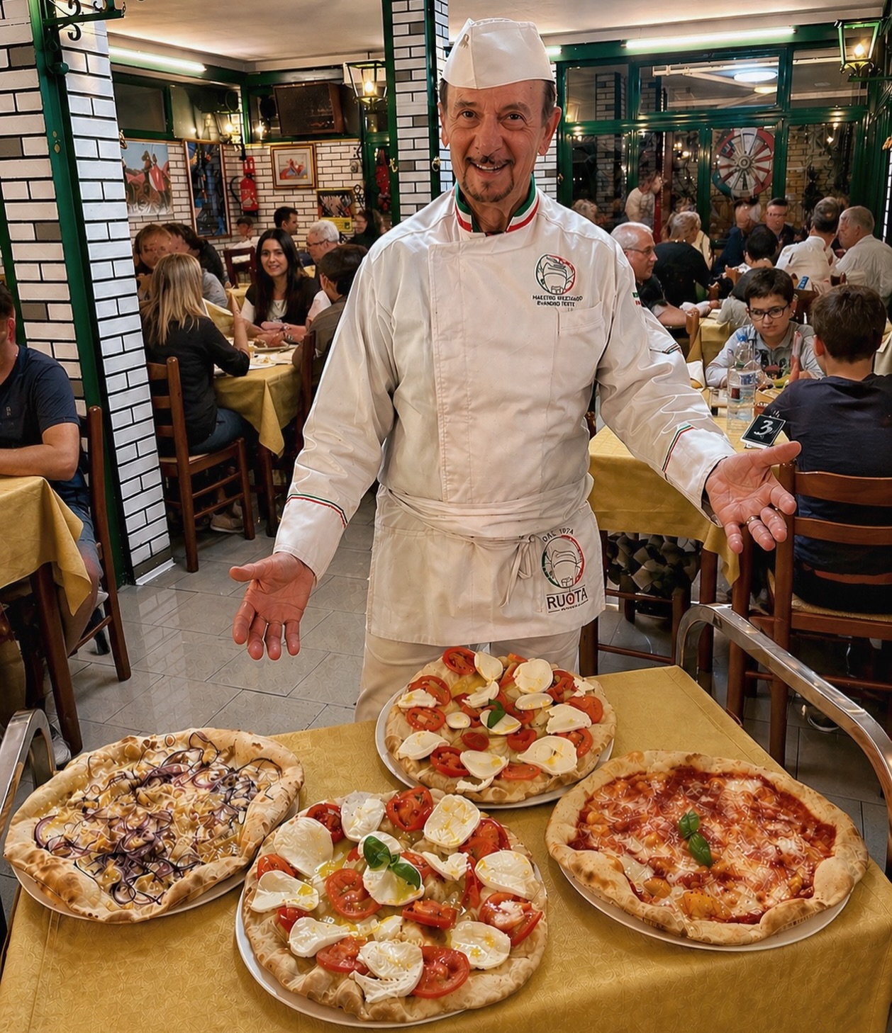 🍕 Tradizione, passione e qualità… ogni sera in tavola!
Alla Pizzeria La Ruota di Evandro la pizza non è solo un piatto, è un’esperienza: impasto leggero, forno a legna e ingredienti selezionati per offrirti il meglio della vera pizza artigianale.
Ti aspettiamo per una cena in famiglia o con gli amici, in un ambiente accogliente dove sentirsi sempre a casa.
📍 Martinsicuro
🔥 Forno a legna
👨🍳 Metodo Evandro Taddei
Prenota il tuo tavolo e vieni a scoprire il gusto della tradizione!
#pizzeriamartinsicuro #pizzaartigianale #fornoalegna #martinsicuro #laruotadievandro