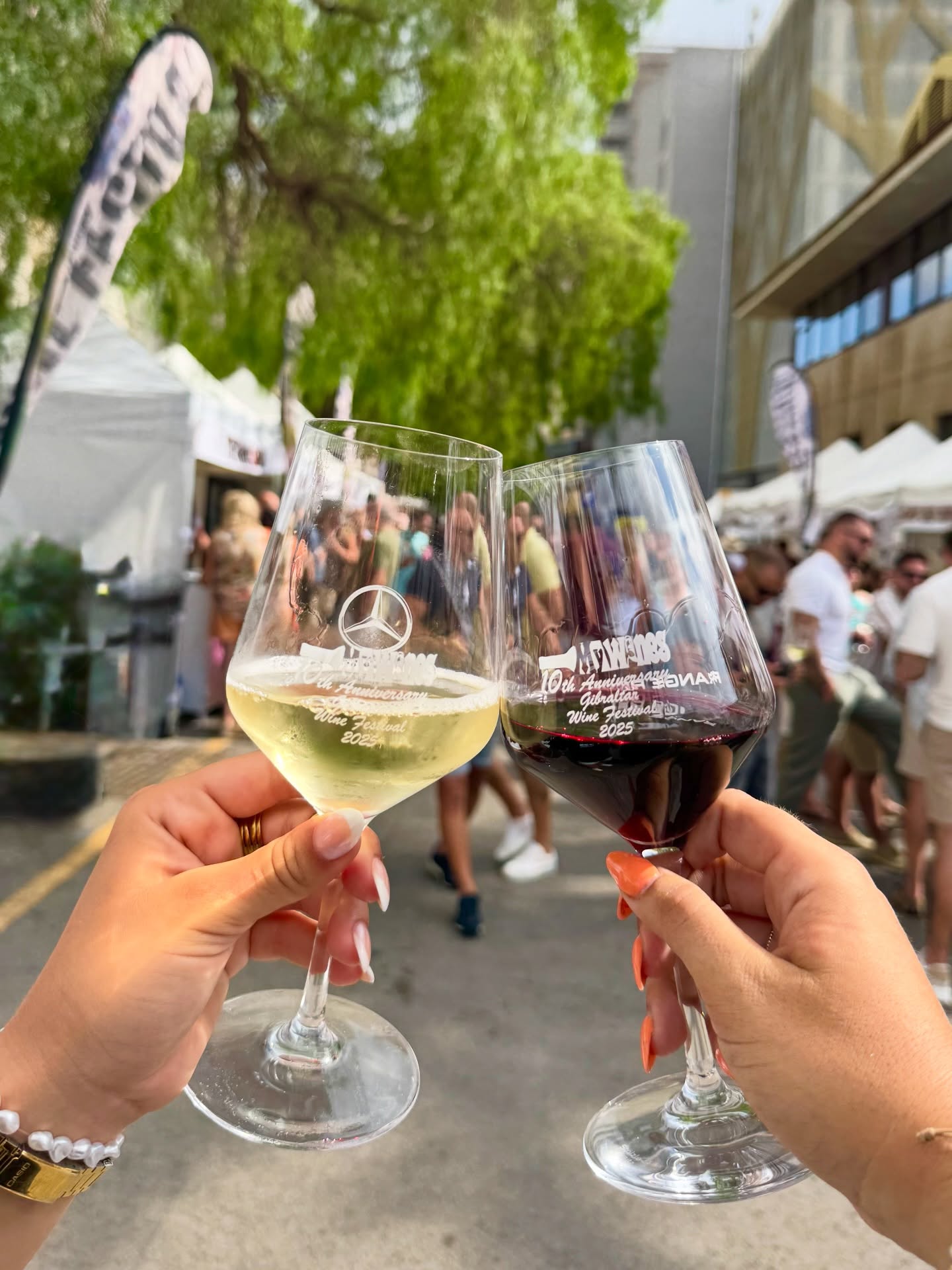 #59daystogo ‘til our XI Gibraltar Wine Festival on FRIDAY 3RD JULY! 🍷💥🚀🕺
Once again, we’re kicking off the summer the right way! Wines from around the world, BBQ, Live music & simply GOOD VIBES!
See you there peeps!!! ❤️
📆 3rd July
🕔5pm - Late
📍Reclamation Road
🍷Wine - Food - Live Music
🎶 Local musicians & DJs
Where Wine, Food & Friends come together ♾️
📍My Wines, Gibraltar
11 & 12 Chatham Counterguard
📞Call: 20069463
📲WhatsApp: 58148000
💌Email: info@mywinesgibraltar.com
#mywinesgib #gibraltar #gibwinefest