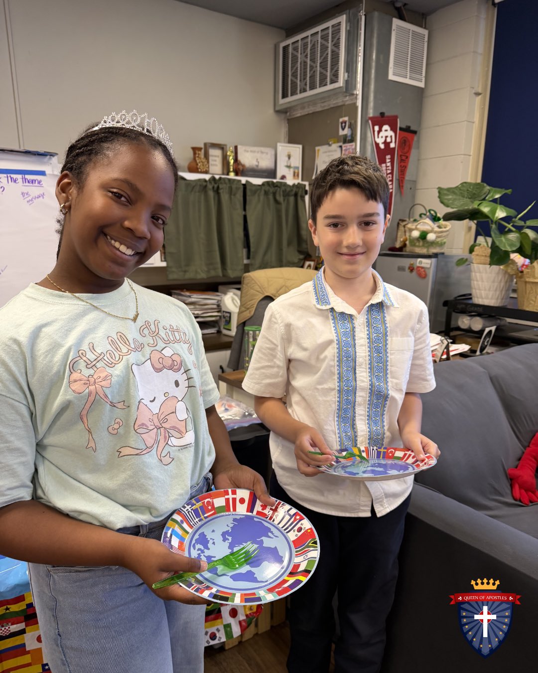 Yesterday we celebrated Diversity Month with our Multicultural Potluck!
Each class shared stories, traditions, and favorite dishes that highlight the many backgrounds that make up our school community. Thank you to all the families who made it such a meaningful (and delicious!) event!❤️💙
#QofA #NeverGiveUp #diversitymonth #dsjcatholicschools #celebratediversitymonth