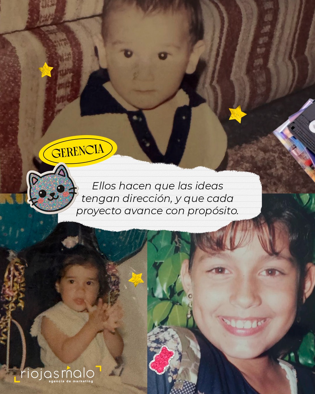 riojasmalo en miniatura, el equipo que lo hace todo posible.
¡Feliz día del niño!