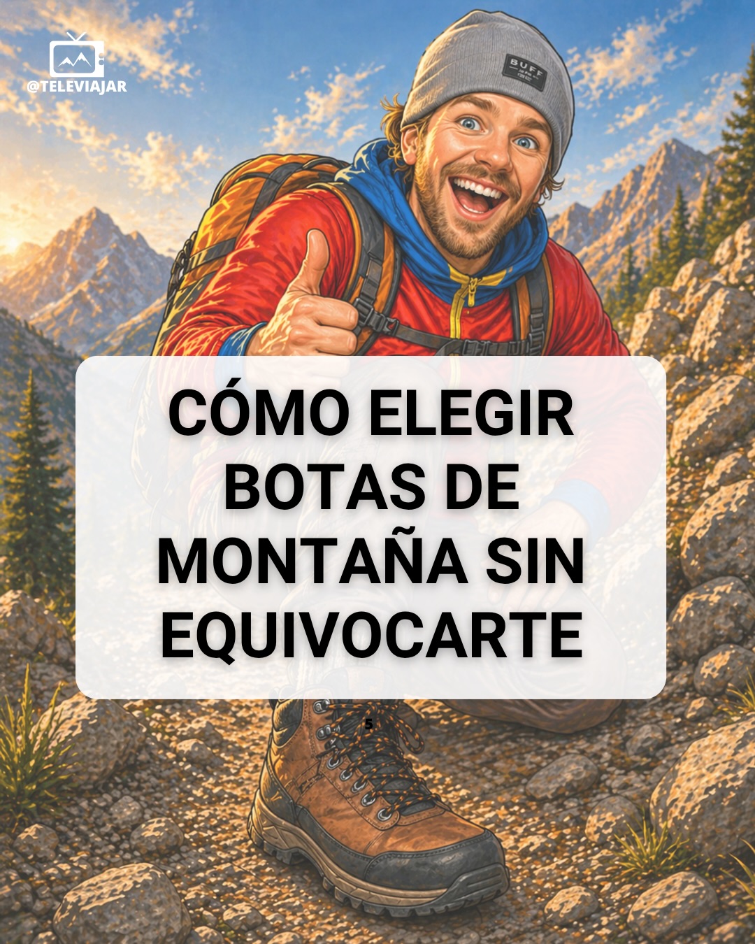 En montaña, el calzado no es solo comodidad.
Para nosotros, es SEGURIDAD. ⛰️🥾
Hoy se ve a mucha gente haciendo alta montaña con zapatillas de trail running.
¿Se puede? Sí
¿Es lo más adecuado? En la mayoria de los casos NO.
Porque no es lo mismo:
➡️ un sendero sencillo
que
⚠️ roca técnica, nieve, hielo o muchas horas con mochila.
En alta montaña, una bota adecuada aporta:
✅ más estabilidad
✅ más protección
✅ mejor soporte
✅ mayor seguridad cuando el terreno se complica
Cada uno es libre de elegir y asumir sus riesgos.
Pero en nuestra experiencia, el material correcto puede marcar la diferencia entre disfrutar… o tener un problema serio ahí arriba. 🏔️
La montaña no perdona malas decisiones. 👣
Síguenos para más consejos reales de montaña, material y seguridad outdoor ⛰️🔥
#televiajar