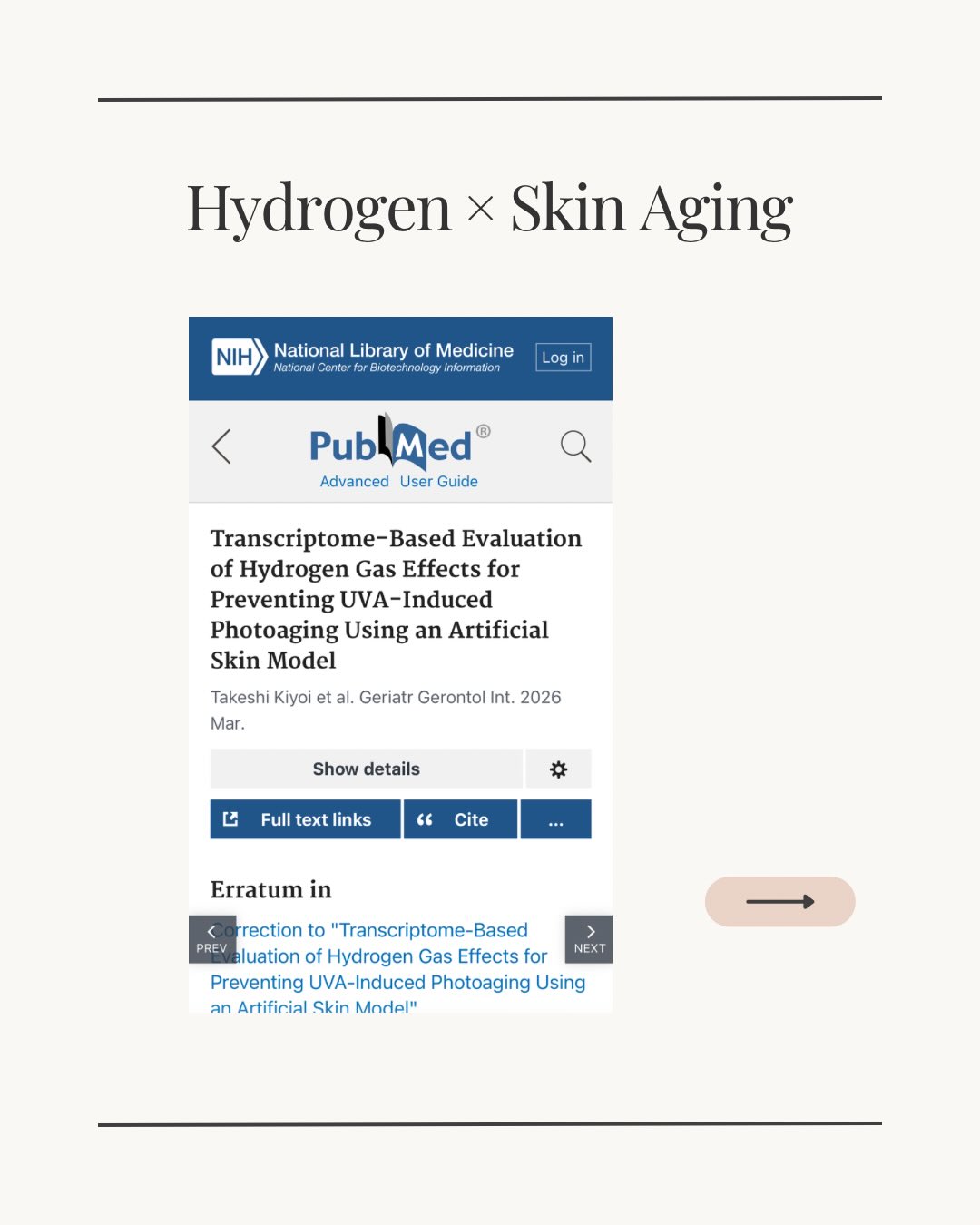 #HydrogenTherapy
#SkinAging
#AntiAgingScience
#BiohackingBeauty
#oxidativestress