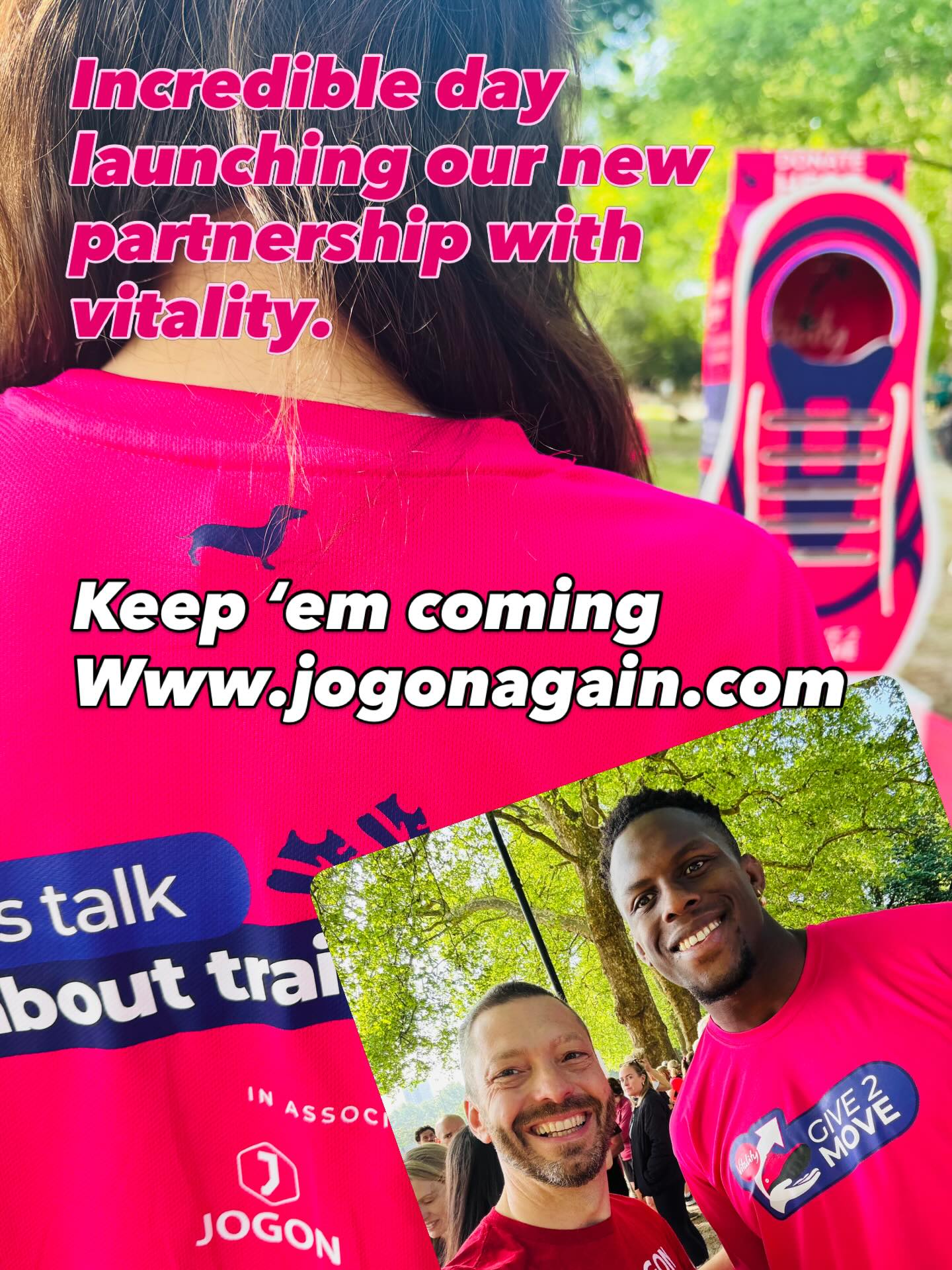 Keep ‘em coming www.jogonagain.com