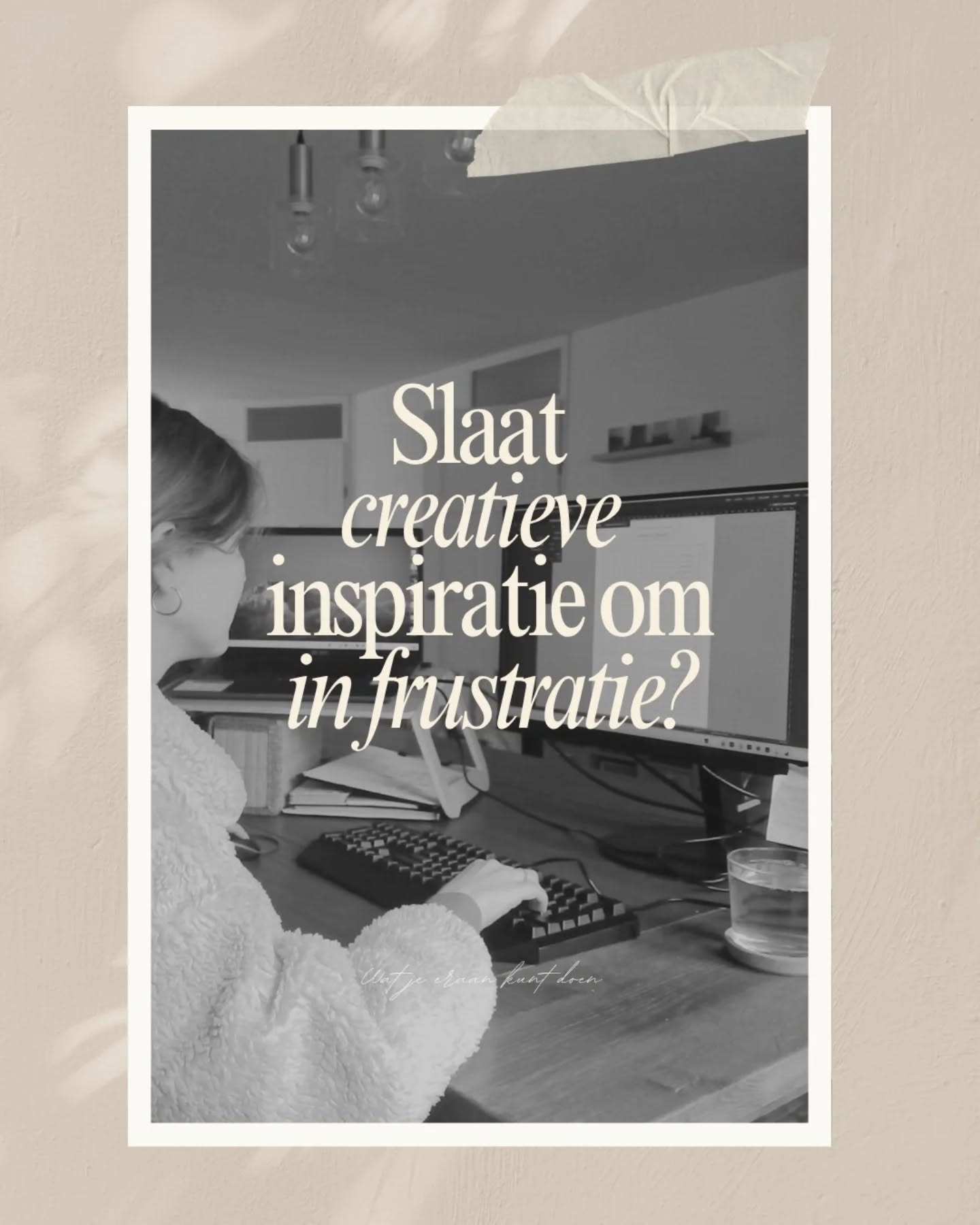 Gezond werken deel 7.
💡 Als ontwerper ontkom je er niet aan: inspiratie zoeken.
Het is deel van het vak. Maar hoe doe je dat op een gezonde manier?
Het is soms o zo confronterend dat mijn motivatie in mijn schoenen zakt... Zelf vind ik het namelijk moeilijk om me op zulke momenten niet te vergelijken. Ik verlang ernaar om gewoon te bewonderen zonder jaloezie en niet dat ik creatief helemaal dichtsla!
Maar er is een verklaring waarom ons brein dat doet en er zijn tools om je te helpen als jij je hierin herkent.
📌 Laten we gezonder leren werken en creëren!
#creativiteit #ontwerper #grafischontwerp #creatiefblok #ondernemen