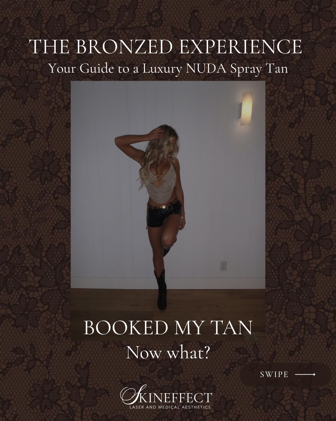 Not everyone glows like this. 🌟
NUDA spray tans are the secret behind that effortless, sun-drenched radiance.
Your appointment is waiting — don’t make it wait long. ✨
#spraytan #spraytanartist #medispa #yegmedispa #luxurylifestyle
•
•
•
{Edmonton Medi Spa • Sherwood Medi Spa • Fort Saskatchewan Medi Spa • yeg Medi Spa • Medical Aesthetics • Luxury Aesthetics • Luxury Spray Tan • Spray Tan • Custom Spray Tan • Chemical Peel • IPL • Morpheus8 • Laser Hair Removal • Waxing • Botox • Dysport • Nuceiva • B12 Injection • PRP • Fillers • Dermal Fillers • Lip Filler • Cheek Filler • Chin Filler • Medical Grade Skincare • Alumier • ZO • SkinCeuticals • NUDA • ColoreScience • InMode}