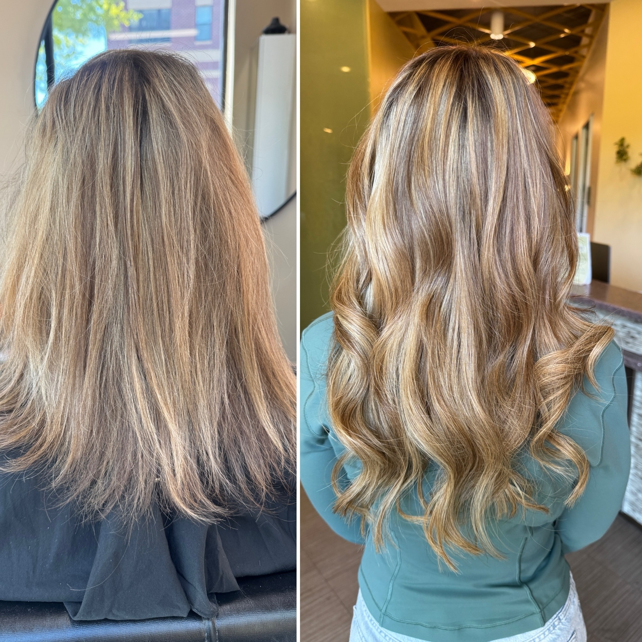 ✨Before and After ✨
Colored using Blondorplex 13 vol then toned with blondorplex cream toner /36 with pastel developer 1:2 ratio for 5 mins
@wellahairusa
My client also wanted thickness and length so why not use @bellamihairpro extensions to give her that look 😍😍 K tips were installed for this stunning after ! #bellamihairpro
SWIPE to see this transformation! 👉🏽👉🏽👉🏽
What do you think ? Leave a comment and show some love on this transformation 😍
*
#wellapassioninstausa #wellacolor #bellamihairextensions #dmvcolorist