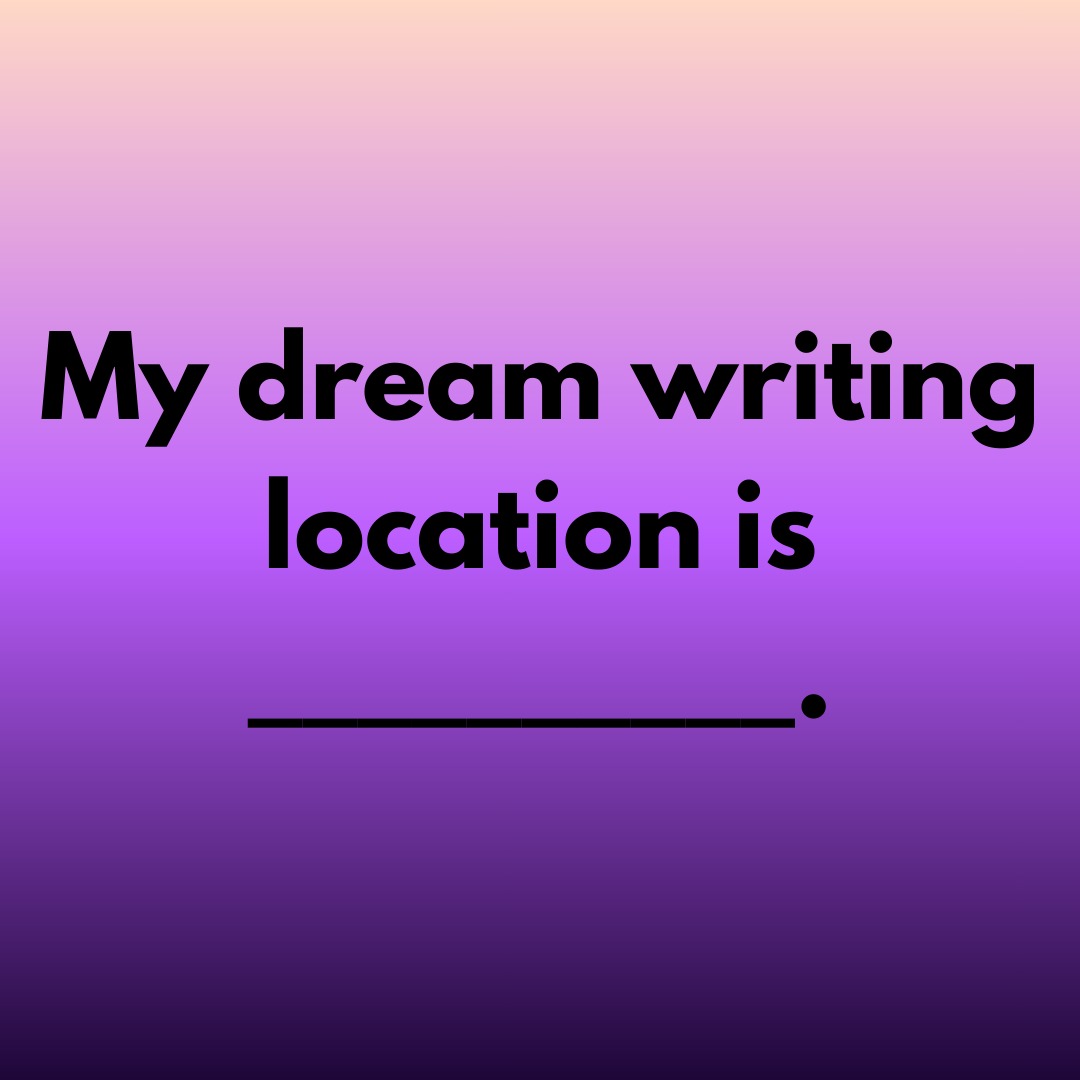 When typing, anywhere with a sprawling view behind the computer and a light breeze in the room.
When writing by hand, a loud train/metro, a busy airport, anywhere to explore quiet thoughts in a loud world.
https://www.storiesbydk.com
#QOTD #Question #Engagement #fyp #indie #author #scifi #psychologicalhorror #sciencefiction #cyberpunk #books #bookish #indieauthor #indiescifi #syfy