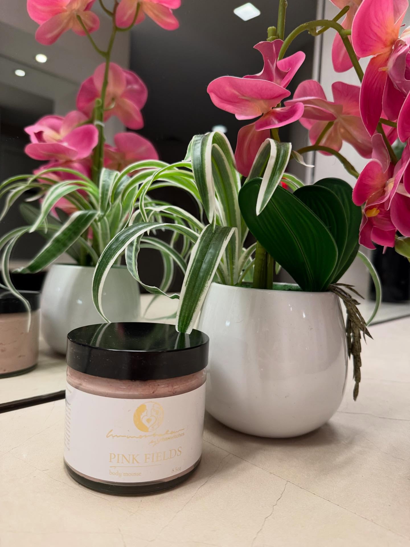✨🦋💚 Soft as a whisper, indulgent as a ritual—our Pink Fields Whipped Body Mousse is more than skincare; it’s an experience.
This lush, airy mousse melts effortlessly into your skin, wrapping it in a veil of deep nourishment and radiant glow. Each touch feels like a moment of self-devotion, as if your skin is drinking in something it has long been craving. And it shows—softness, luminosity, vitality… a glow that feels like it comes from somewhere deeper within.
The scent is divine and uplifting, a gentle yet powerful presence that lingers beautifully on your skin. It awakens the senses, elevates your mood, and leaves you feeling abundant, feminine, and undeniably radiant.
We’ve chosen oils that go beyond the ordinary—luxurious, high-performance botanicals often reserved for facial care. These are ingredients that don’t just moisturize; they transform. They restore, replenish, and bring your skin to life in a way that feels elevated… intentional… one level above.
Pink Fields is not just about how your skin looks—it’s about how you feel in it. Nourished. Glowing. Magnetic. 🌿🌸🩷 #skinfood . #organicskincare #bodymousse #selfcareroutine♥️
