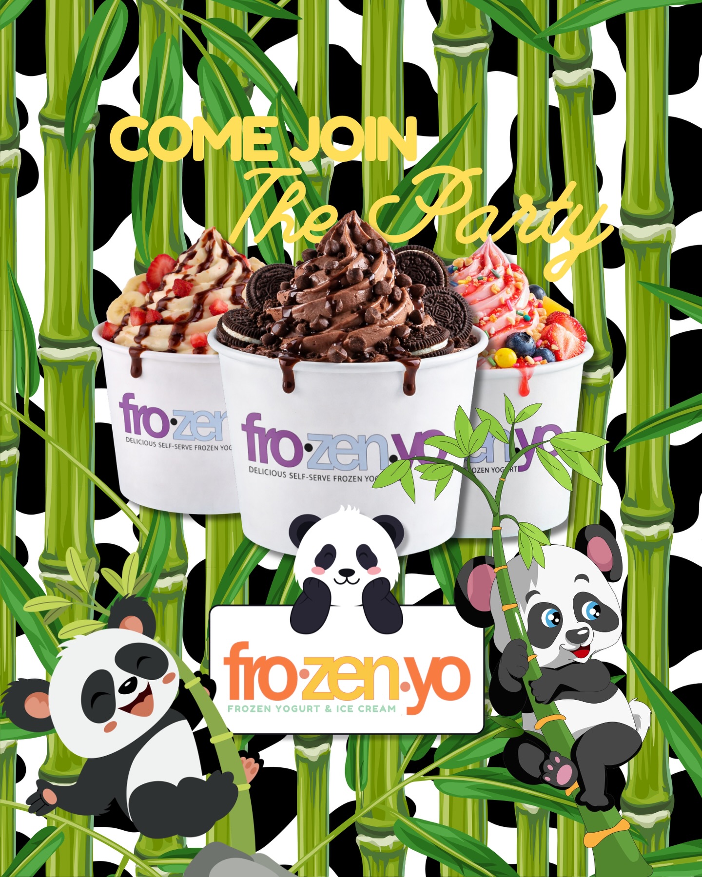 The pandas called… and they said dessert is mandatory.
Swing by FrozenYo before or after your National Zoo visit and build your perfect cup. Sweet, stacked, and worth the stop.
#FrozenYoDC #NationalZoo #DCDesserts #DMVFoodie #ZooDayTreat