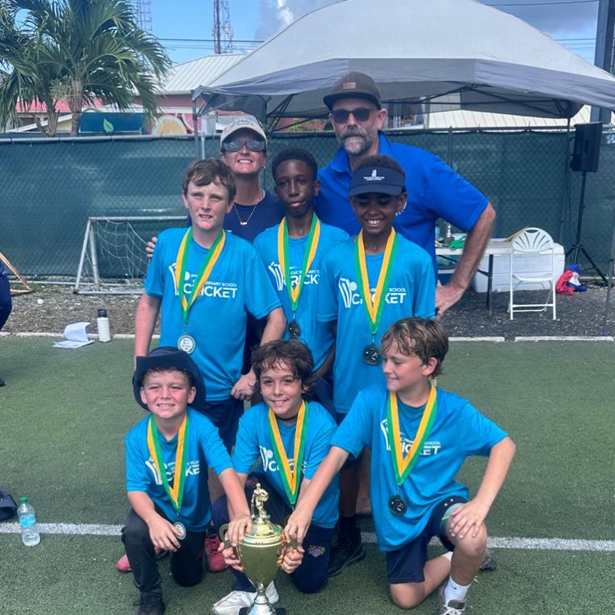 Yesss boys! 🏆
An absolutely INCREDIBLE performance today from our boys’ cricket team, who took home the trophy in the CUC and Cayman Cricket Inter Primary Rally.
Beating 16 teams, it was a close final against St. Ignatius but, in an AWESOME display of skills and teamwork, the Footsteps boys took the crown… and we couldn’t be prouder.
A huge thank you to Miss Sarah and Mr Steve, as always, along with a massive grateful thanks to ‘The Ledge’ that is Andrew Ledger, for his incredible skills, coaching and commitment. We couldn’t have done it without you.
Congratulations, 2026 CUC and Cayman Cricket Inter Primary Rally WINNERS! Footsteps School! 🏆 💙🩵