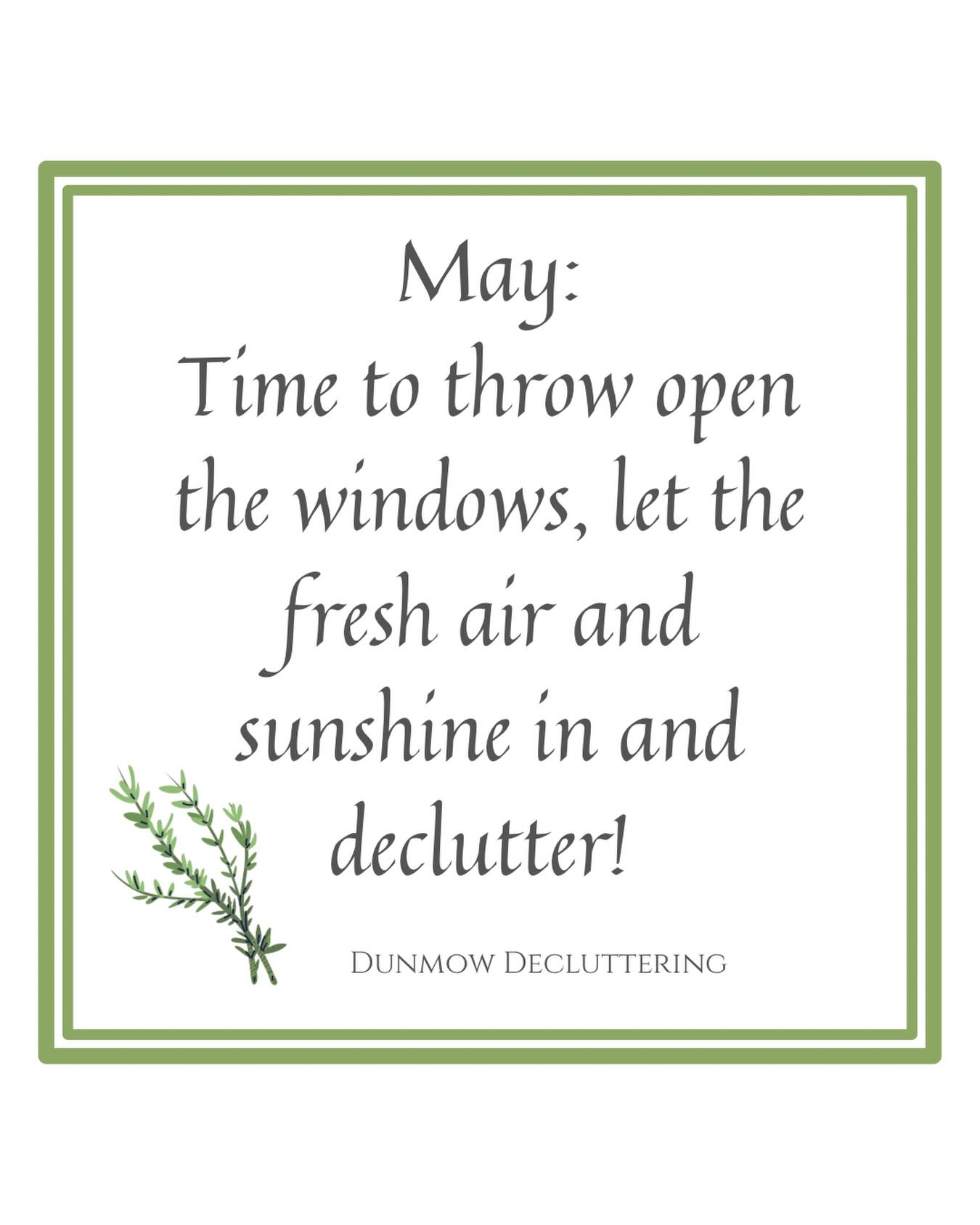 May is here with all of its energy and I’m ready to help my clients move past their unwanted clutter and simplify their spaces!
Nikki
Dunmow Decluttering
Herts& Essex Professional Organiser
WhatsApp: 07592 036075
welcome@dunmowdecluttering.co.uk