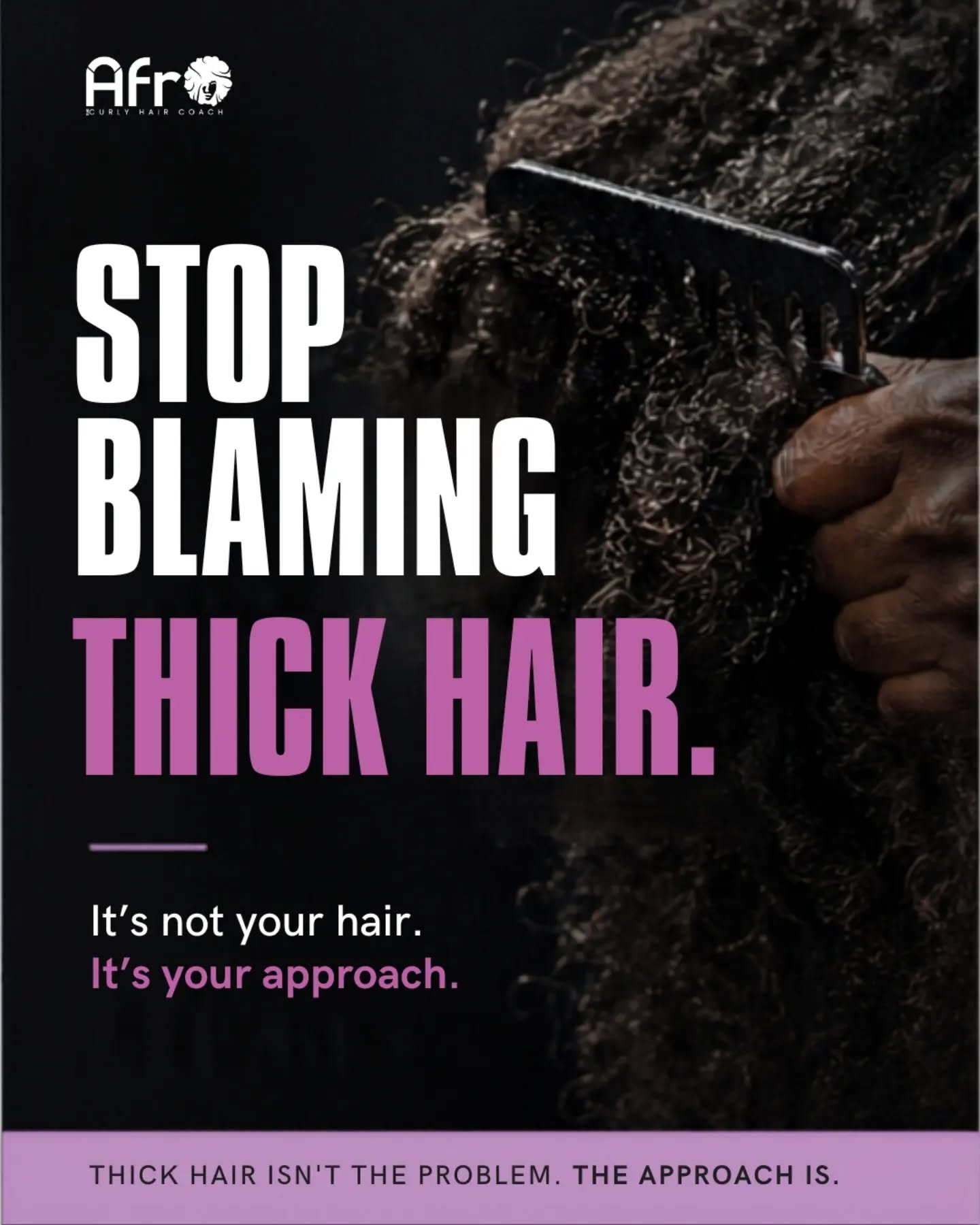 Stop blaming thick hair. 🚫
Thick hair isn’t difficult — it’s just being handled wrong.
Most people were never taught:
💧 how to detangle with enough slip
✂️ how to section properly
🔁 how to follow the right sequence
So they struggle… and blame their hair.
But here’s the truth:
Thick hair is a gift. 👑
When you learn how to handle it, everything changes — less breakage, less time, better results.
Ready to stop struggling?
Join the Crown Clarity Community — learn your hair the right way.
🔗 Link in bio