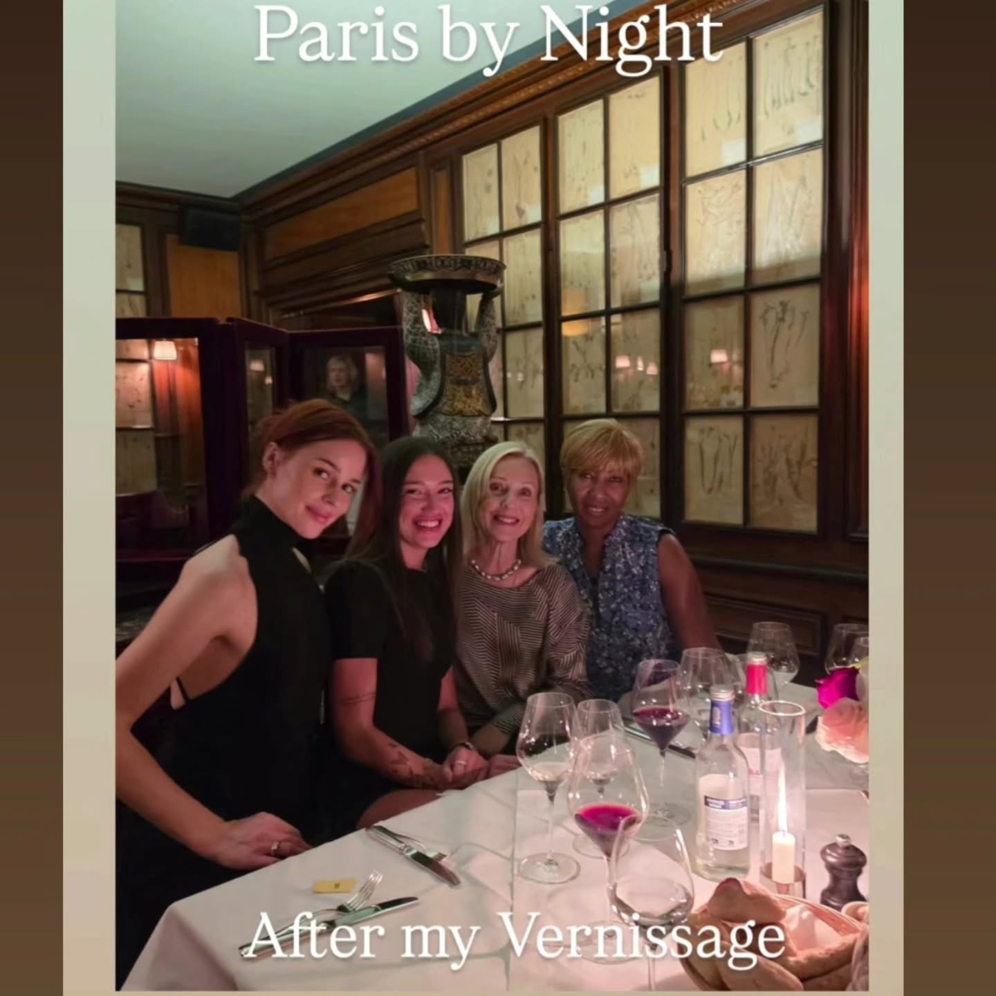 After Vernissage - Dinnerparty
AU COSTES Paris ✨️
Girls of all Generations want to have fun *
#beyourbest #enjoylife #BFLOZURICH #costes #parisnightlife