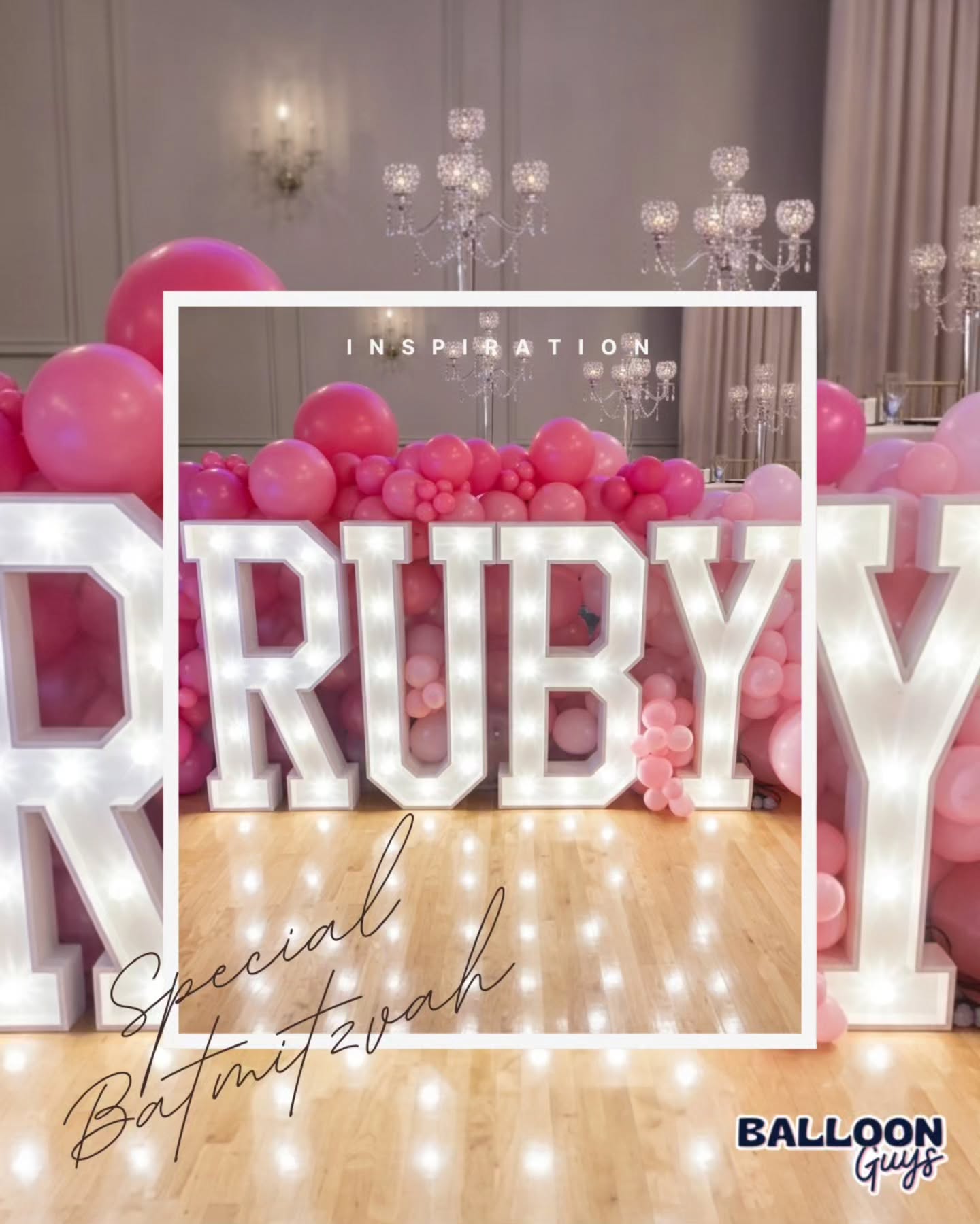 ✨ Lighting Up the Room ✨
If you want to make a real statement at your next event, this is how you do it! 💖
We absolutely loved setting this up for Ruby’s Bat Mitzvah. There is just something about combining those bright LED light-up letters with a massive, organic balloon installation that completely transforms a space.
Not forgetting how it all matches the invites perfectly.
It creates the perfect backdrop for photos and gives the whole room that high-energy, celebratory vibe.
When you’re planning a big milestone, don't just settle for a plain 😞let’s create a focal point that your guests won't stop talking about! 🎈✨ After all it's your special day
Dreaming of a setup like this?
💻 Get inspired and book your date at: Bloomguys.co.uk
#BatMitzvahGoals #LightUpLetters #BalloonInstallation #Radlett #BarmitzvahParty