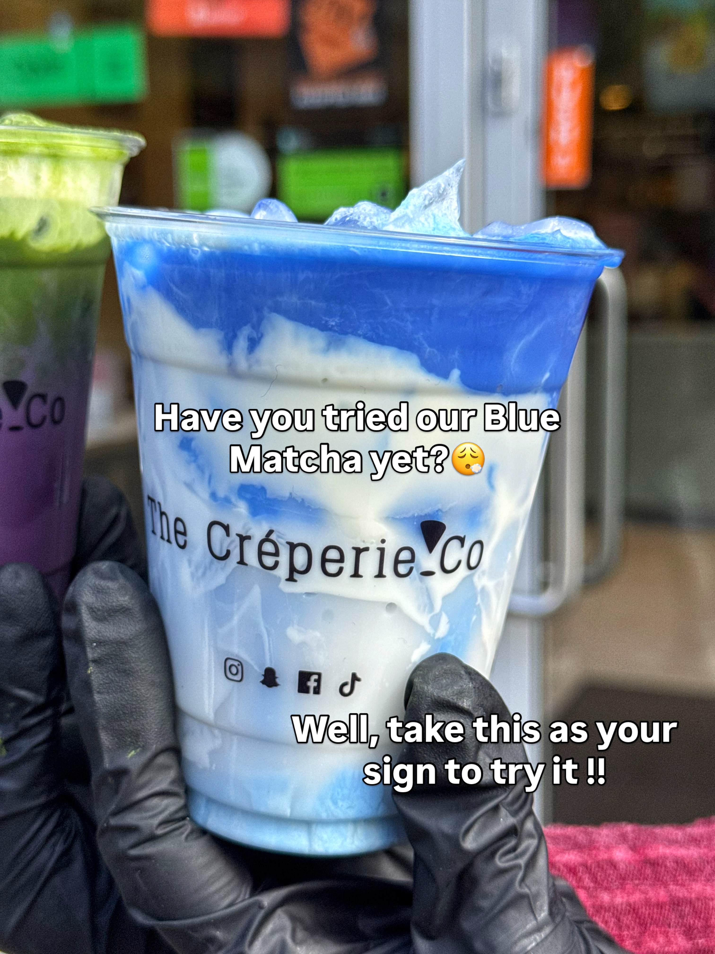 BLUE MATCHA... SAY WHAT?💫
It tastes even better than it looks, how is that possible? If you fancy a change from the usual then you have to try this! It’s the perfect way to start the day (on an aesthetic note)🤩
#ManchesterMatcha #DrinksInManchester #MatchaLover
#Creperie #CreperieCo #BlueMatcha #MatchaInManchester