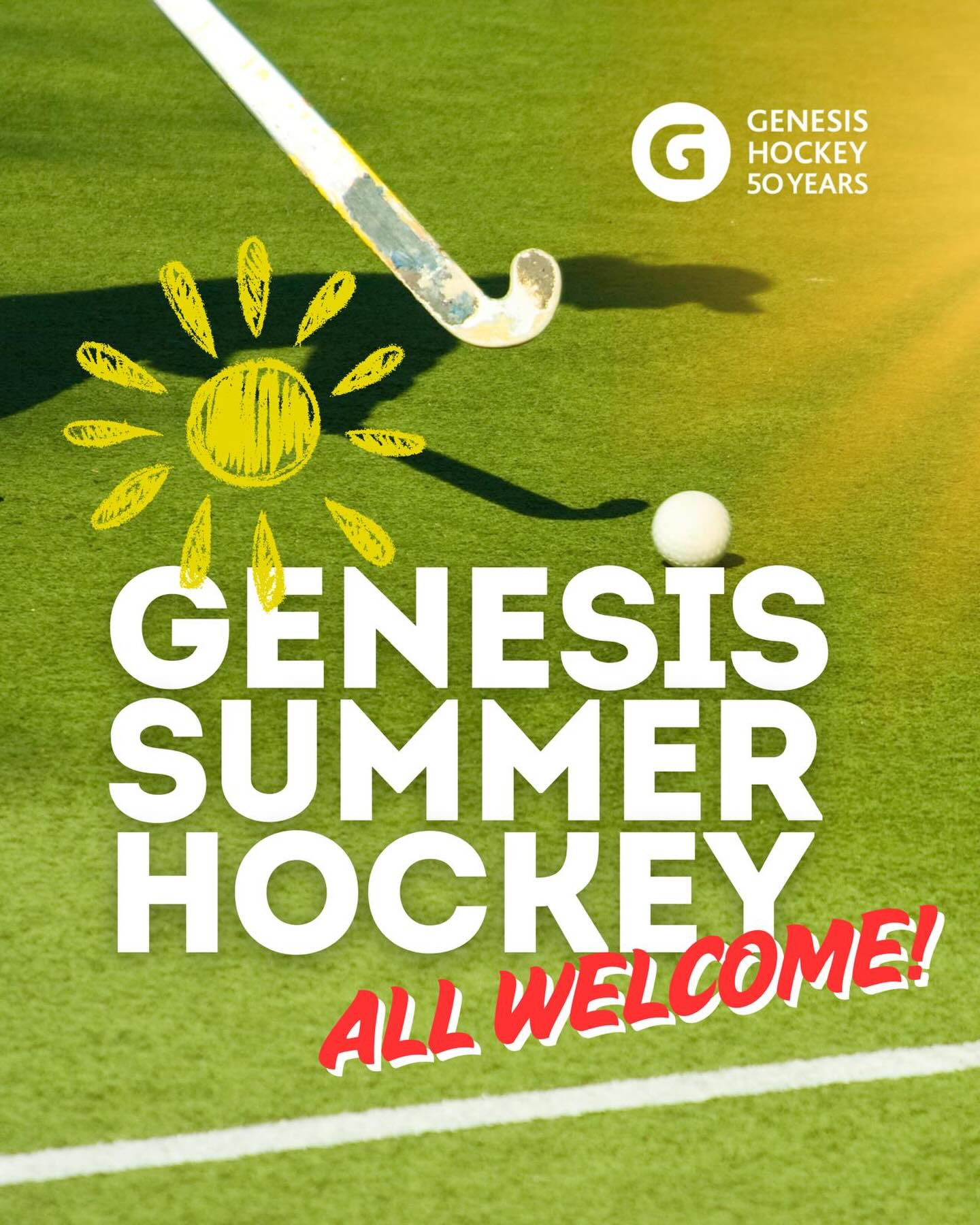 Hockey withdrawal? No more! 🏑🔥
Join us Wednesday, 6th May for our first Summer Session and get back on the pitch!
🕢 7:30–9PM
📍 Every Wednesday evening
No need to be a Genesis member — but you DO need Hockey Ireland insurance and need to be in our WhatsApp group. Just DM us and we’ll get you sorted 🙌
💥 Intro offer: Pre-book and get your 4th session FREE (just €15 for 4 sessions!)
Or drop in for €5 on the night via Revolut
All proceeds go towards next season 💪
#GenesisHockeyClub #SummerHockey #BackOnThePitch