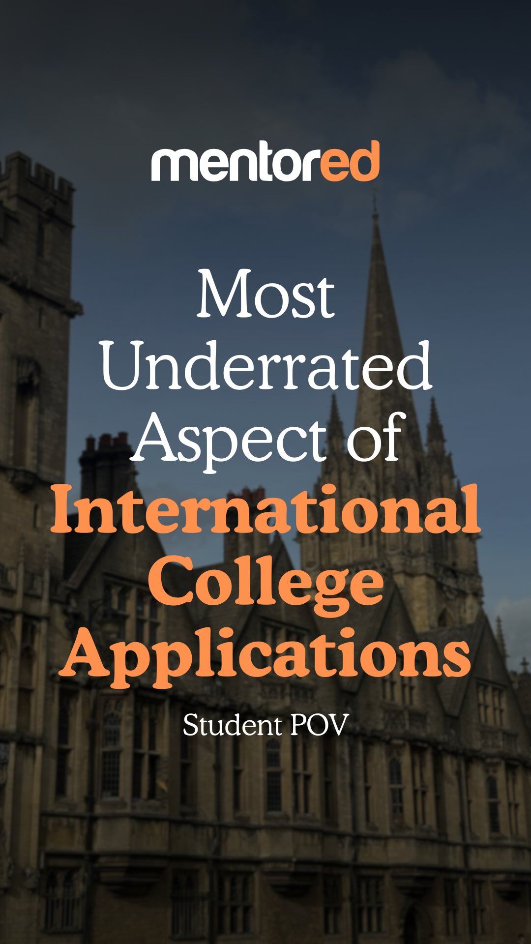 The most underrated part of college applications? Profile building.
Test scores and grades might get attention — but your profile is what tells your story.
What you’ve built outside the classroom:
• Internships and real-world exposure
• Projects that show initiative
• Leadership roles and impact
• Consistency over time, not last-minute additions
Top universities aren’t just evaluating potential, they’re looking for evidence.
A strong profile answers the question: “What have you done with the opportunities you’ve had?”
That’s what truly sets applications apart.
#StudyAbroad #CollegeApplications #ProfileBuilding #StudentSuccess #HigherEducation AdmissionsStrategy