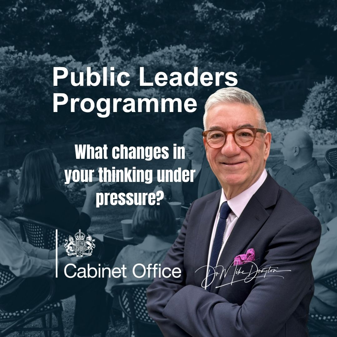 I spent this morning with a group of senior public leaders exploring a simple but powerful idea:
We all lead two teams.
👉 There’s the 'external team'.
The real people we work with every day, with all their different personalities: the enthusiastic ones, the cautious ones, the loud ones, the tired ones.
👉 And then there’s the 'internal team'.
The different parts and voices inside our own head. They’re remarkably similar: the enthusiastic voice, the cautious voice, the “just get on with it” voice, the people-pleaser, and the quiet, wise one.
Most leadership training focuses on tools and techniques for leading the external team. That’s useful. But today we went deeper.
We looked at what happens when the pressure goes up. That’s when our internal team often gets disrupted:
➡️ The cautious part gets louder
➡️ The people-pleaser starts negotiating
➡️ The action-oriented part demands “just decide now”
➡️ The wise part that spots the real risks often goes quiet
Suddenly, one voice takes over, and the rest of our inner team gets sidelined. That’s usually the moment judgement starts to suffer.
The session was about learning to notice this earlier and lead our internal team more consciously, just as we try to lead our external team.
Because when you lead your inner team well, you show up with far more clarity, courage and calm for everyone else.
These ideas are also shaping the book I am currently writing on self-leadership, which will be published by Routledge.