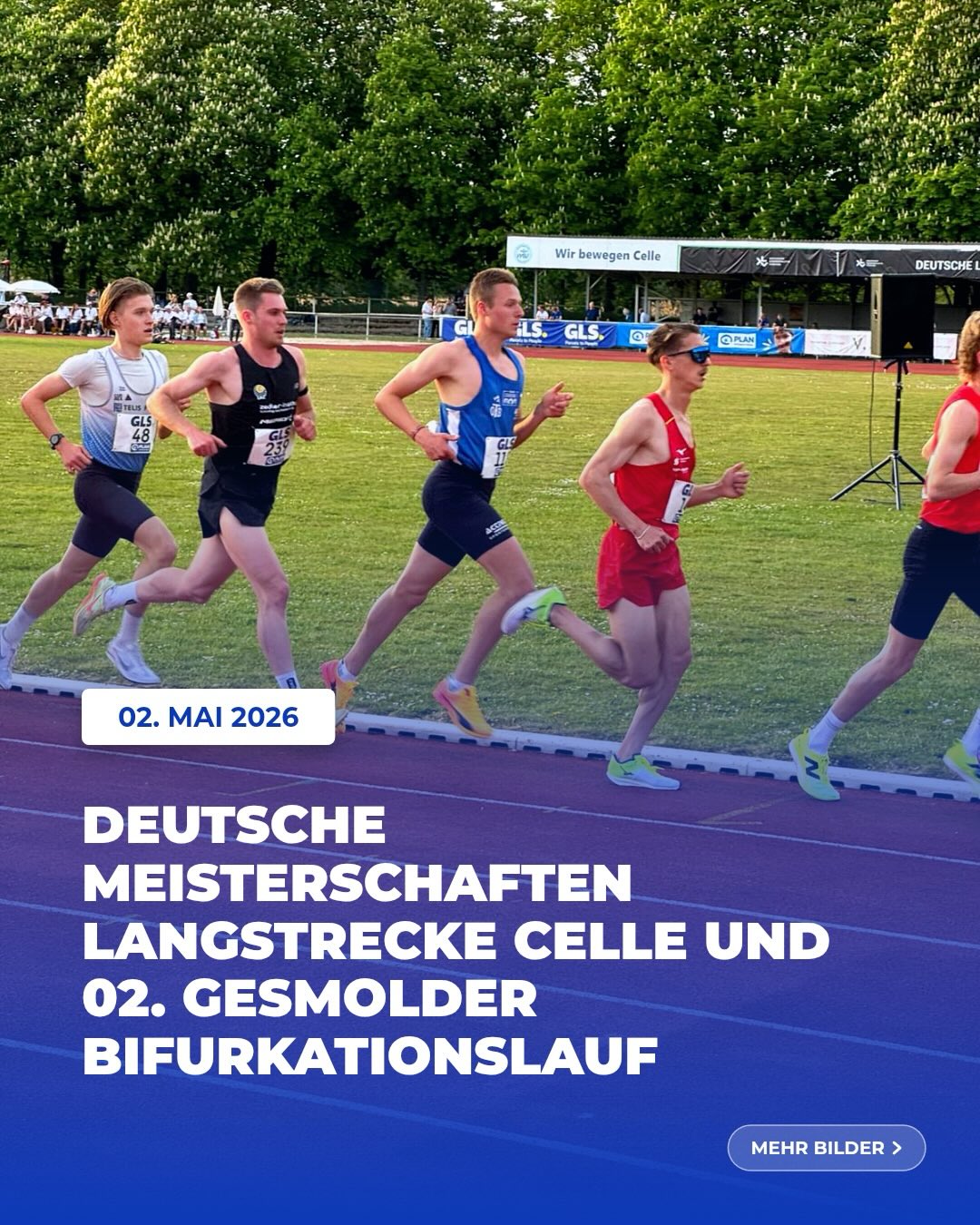 Das vergangene Wochenende hatte weitere sportliche Höhepunkte zu bieten.
Bei den Deutschen Meisterschaften Langstrecke in Celle ging @jonas.kmy über die 10.000m an den Start. Bis Kilometer 4 voll im Soll und gut in der vorderen Gruppe integriert lief Jonas starke Rundenzeiten. Danach machte leider eine Blutblase am Zeh Jonas guter Lauf einen Strich durch die Rechnung.
Kopf hoch, Jonas! Du bist gut drauf! Mach weiter so!
Zur selben Zeit wurde in Gesmold der 2. Bifurkationslauf gestartet. Hier waren einige Athletinnen und Athleten vom @otb_osnabrueck am Start. Am Ende konnte sich @joey_trennhaus durchsetzen und den Sieg holen. Auch die weiteren Zeiten und Platzierungen konnten sich sehen lassen. Starke Leistungen und herzlichen Glückwunsch an alle.
#deutschemeisterschaft #celle #gesmold #volkslauf #weiterso
@noz_de @sport_lich_unterwegs @otb_osnabrueck @stadtosnabrueck @stadtsportbund_osnabruck @activesportshoposnabrueck @katharina.poetter dabehrens @nlv_online @dlv_online @benmoellers @pumarunning @diedreischokojungs @laufteam_niedersachsen @laufen.de