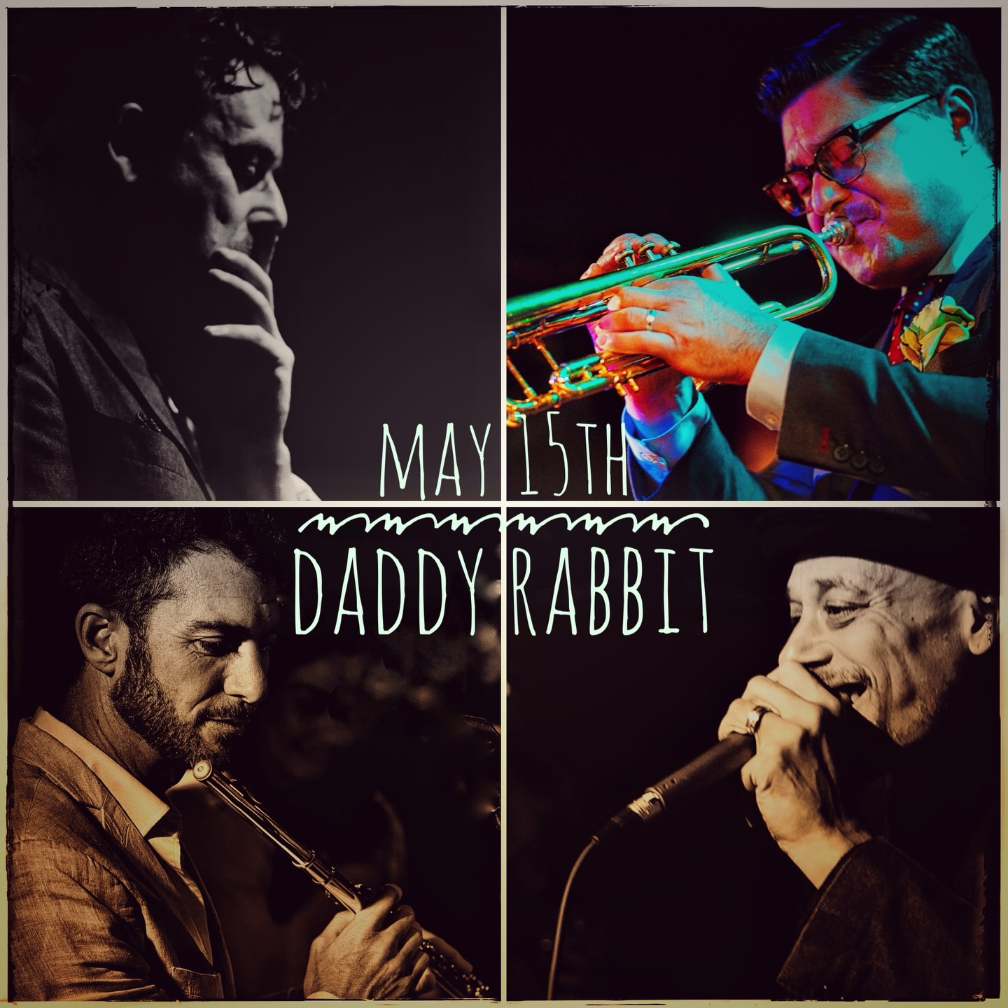 May 15th Misha Piatigorsky Quintet featuring vocalist Rahj Mason. This is the quintet that will headline 2026 Rolle Jazz Fest (Sept 24-27). Can’t wait to see you back at @loulou.nyc
Tatum Greenblatt trumpet / Itai Kriss flute / Peter Slavov bass / Samvel Sarkisyan drums / Misha Piatigorsky piano #nycjazz #quintet #newyorkspeakeasy
