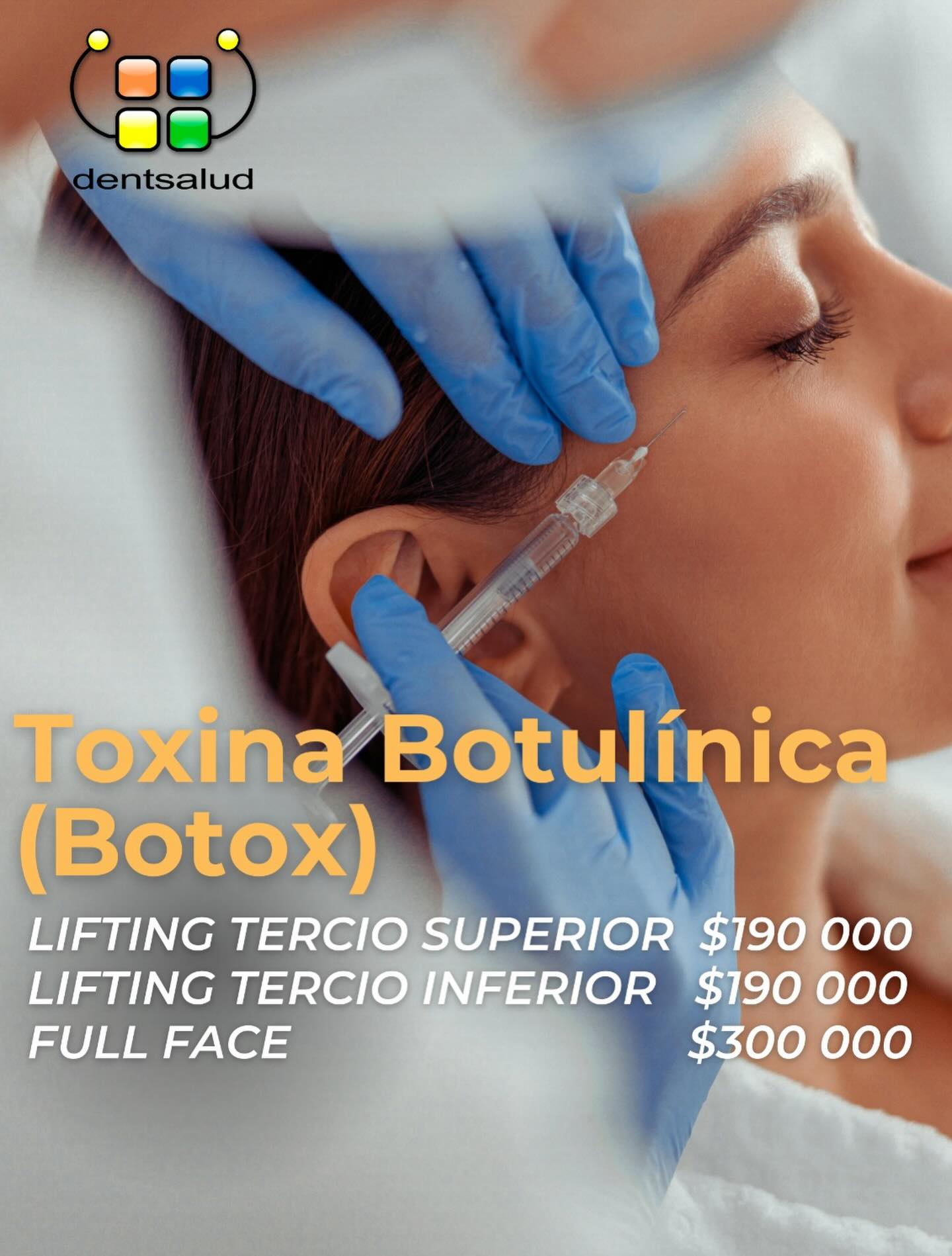✨ Promoción Botox para los primeros 5 pacientes que se agenden! Armoniza tu rostro, sin perder tu esencia! Ahora también en Concón ✨
La toxina botulínica es uno de los tratamientos más efectivos para suavizar líneas de expresión y prevenir el envejecimiento ✨
💉 ¿Qué logramos?
✔ Disminuir arrugas de frente, entrecejo y patas de gallo
✔ Prevenir que las líneas se profundicen
✔ Lograr un rostro más descansado y natural
🔬 En Dentsalud trabajamos con un enfoque integral y anatómico, respetando tu expresión y buscando resultados armónicos y elegantes
📍 Viña del Mar y Concón
📲 Agenda tu hora
+56 9 9497 9558
✨ Resultados naturales, sin efecto congelado ✨
#toxina #botox #medicinaestetica #rejuvenecimientofacial#arrugas