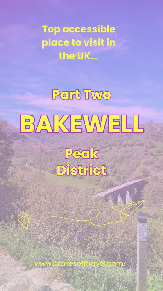 PART 2: Accessible Bakewell & Monsal Trail Adventure 🚗✨
We’re back in Bakewell exploring the town and heading out to the Monsal Trail—scenic views, fresh air, and a proper Peak District day out… let’s get the brakes off 🚗♿
Bakewell was lively and full of charm. Some pavements are smoother than others, but we took our time and really enjoyed exploring. We stopped at the iconic Bakewell Pudding Shop—step-free, super welcoming, and the pudding? 10/10 😍 We parked at the Farmers Market (paid parking, but really convenient for the centre).
Next up was Hassop Station to join the Monsal Trail. There’s bike hire available, but it’s worth checking ahead if you need adaptive options. The trail itself is a dream—wide, smooth, and genuinely one of the most accessible routes we’ve come across 🙌
To reach those iconic viaduct views, you can either roll for around an hour or drive to Monsal Head Car Park. There are disabled bays, but they’re not free and it was quite busy when we arrived—but the views? Absolutely worth it 🌄
The path to the viewpoint is a little uneven in places, so take it steady, but it’s manageable and the payoff is huge.
Right next to it is Monsal Head Hotel, where you get an even more elevated view across the valley. It’s a great, easy spot to pause and soak it all in—just note there isn’t step-free access back onto the trail from here.
Bakewell and the Monsal Valley are genuinely stunning and well worth adding to your list if you’re exploring the Peak District ♿✨
#accessibletravel #disabledtravel #ukdaysout #peakdistrict #monsaltrail