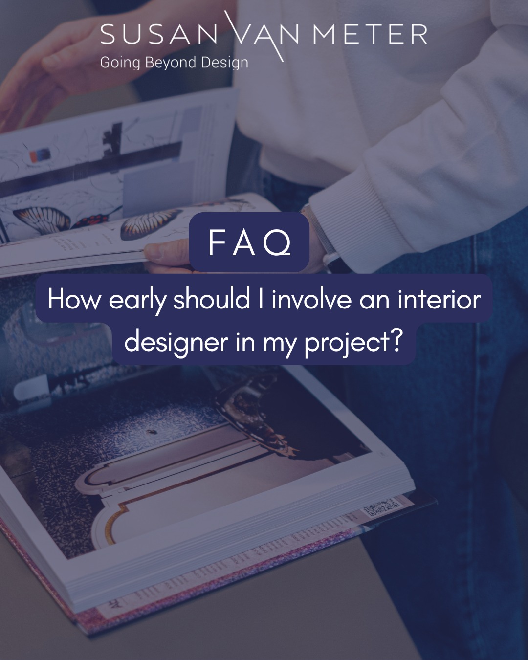 The earlier, the better. Engaging an interior designer at the very beginning of your project allows for proper planning of layouts, lighting, electrical, and spatial flow before any building work begins.
Early involvement helps avoid costly mistakes, ensures cohesion across all elements, and ultimately saves both time and money.
If you’re planning a renovation or new build, start with design first.
If you’re ready to begin your project, contact Susan for a free consultation.
susanvanmeter.com
info@susanvanmeter.com
0207 971 7797
Susan van meter | going beyond design
#interiordesign #homerenovation #designprocess #luxuryhomes #interiorarchitecture #homeplanning #londondesigner #renovationtips #propertydesign #designexpert