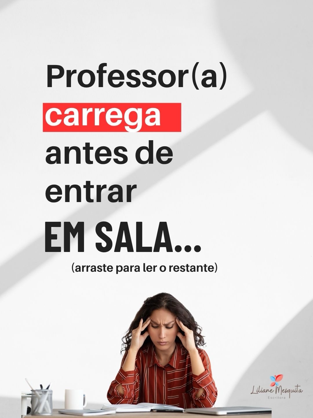 No Dia do Trabalho, precisamos falar sobre uma profissão que carrega todas as outras: o professor.
Por trás de cada aula existe esforço, estudo, pressão, cansaço e, ainda assim, muita entrega. O professor ensina mesmo quando ninguém vê tudo o que ele enfrenta, muitas vezes sozinho e sem apoio.
Valorizar professores é respeitar quem transforma vidas todos os dias.
💛 Comente o que mais impressionou nas pesquisas
📍Marque um educador que precisa ler este post.
🎒Compartilhe nos stories para mais pessoas refletirem.
🚨Salve para lembrar depois.
#DiaDoTrabalho #professor #educação