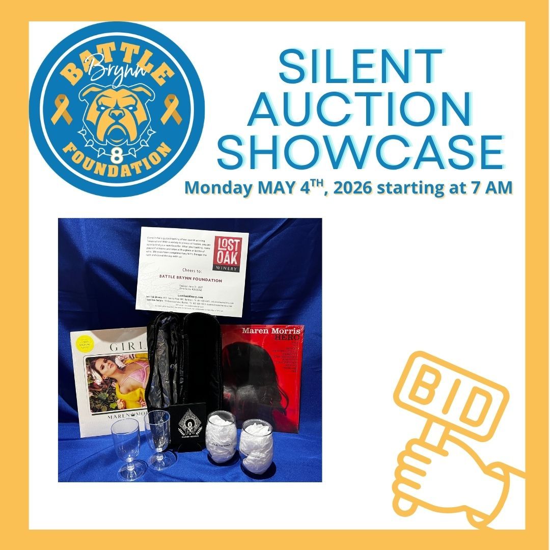 Bidding is LIVE! https://web.bidbeacon.com/share/auction.php?code=6M3G2M
Music, memories, and a night you won’t forget—this one-of-a-kind silent auction package brings together exclusive Maren Morris collectibles, a premium tasting experience for four, and an Amazon pairing to make it your own perfect night in or out.
Whether you’re a longtime fan or just love a great experience with friends, this package hits all the right notes 🎶🍷
All proceeds benefit the Battle Brynn Foundation and help support pediatric cancer warriors and their families across DFW 💛
Place your bid and make a difference while taking home something truly special!