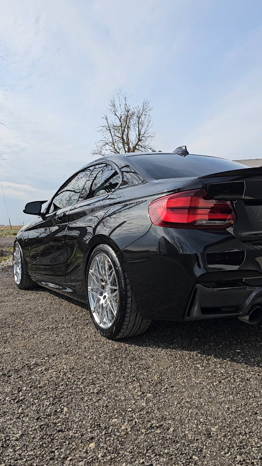 It's just routine work at this point.
Just wait for the next BMW coming.
@240tie 2020 bmw240I in Black Sapphire Metalic sittinf on @vetraforged wheels. Complete paint correction and Dquartz pro+Cquartz Pro coatings getting this little pocket rocket protected for years to come!
Correct.Perfect.Protect