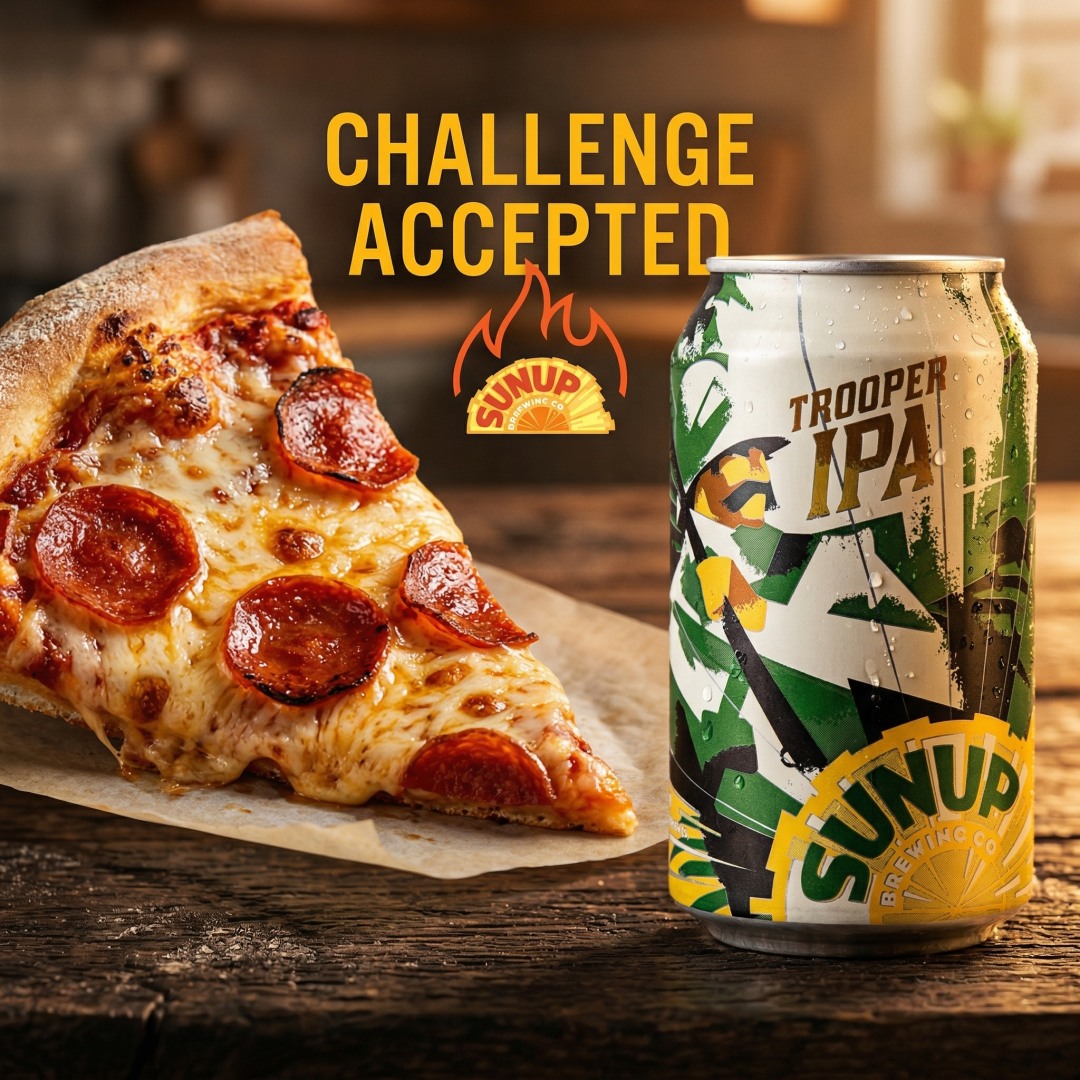 So for National Beverage Day. That pepperoni pizza you're eyeing needs a beer that can handle it. A crisp IPA doesn't just pair with the spice, it challenges it to a friendly duel. 🔥
@craft64chandler
#sunupbrewingcompany #nationalbeverageday