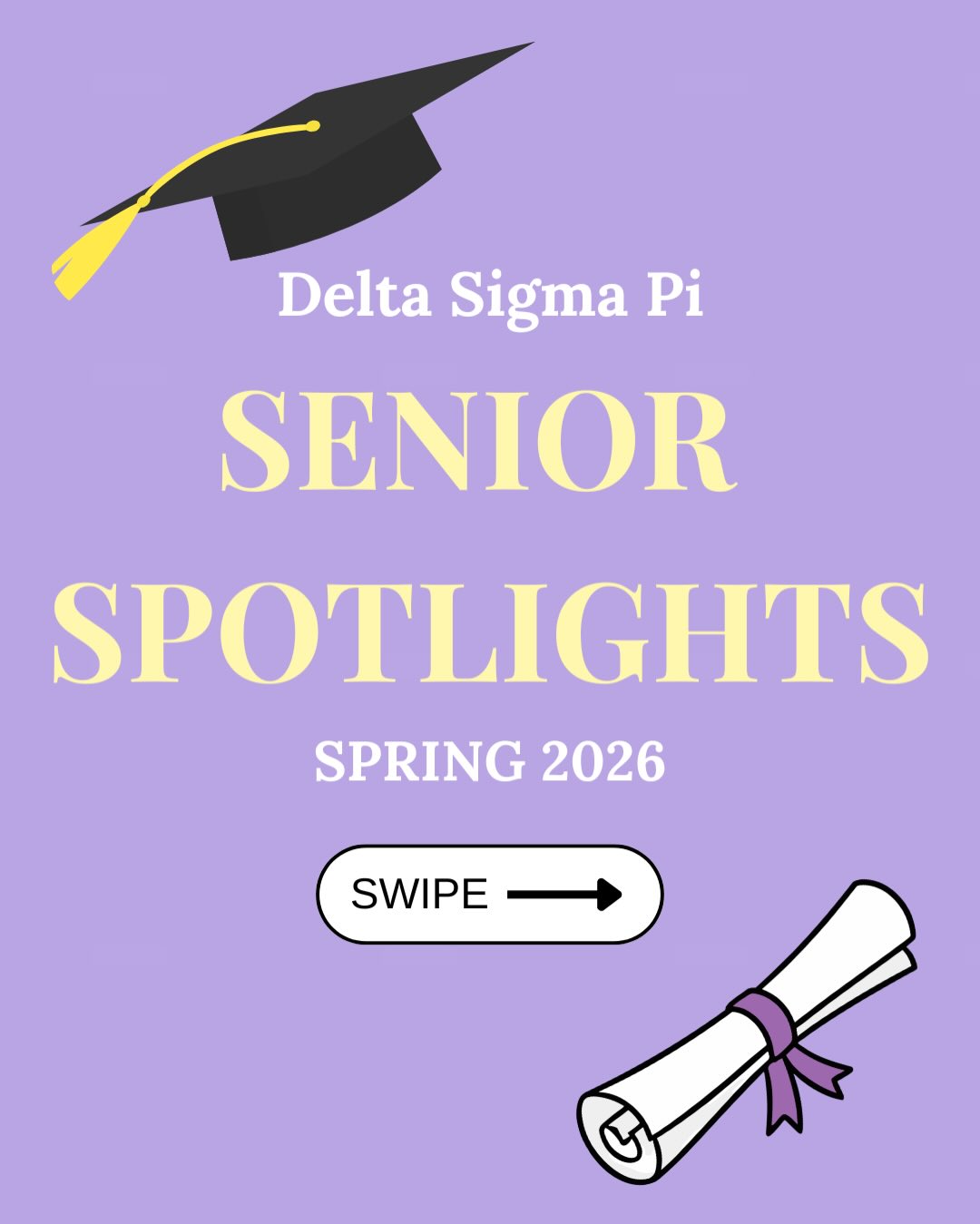 Highlighting some of our DSP seniors 💜
So grateful for their impact and everything they’ve done. Wishing them the best in what’s next! 🎓✨