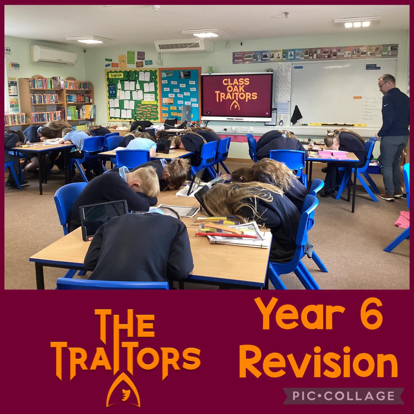 Who is a Traitor? Who is a Faithful?
Class Oak will find out who the Traitor on every table is once they have completed this morning’s maths revision.
There is one on every table attempting to lead the group astray, whilst the other pupils are thinking critically and building confidence in their maths knowledge.
Who will win?
We can’t wait to find out!