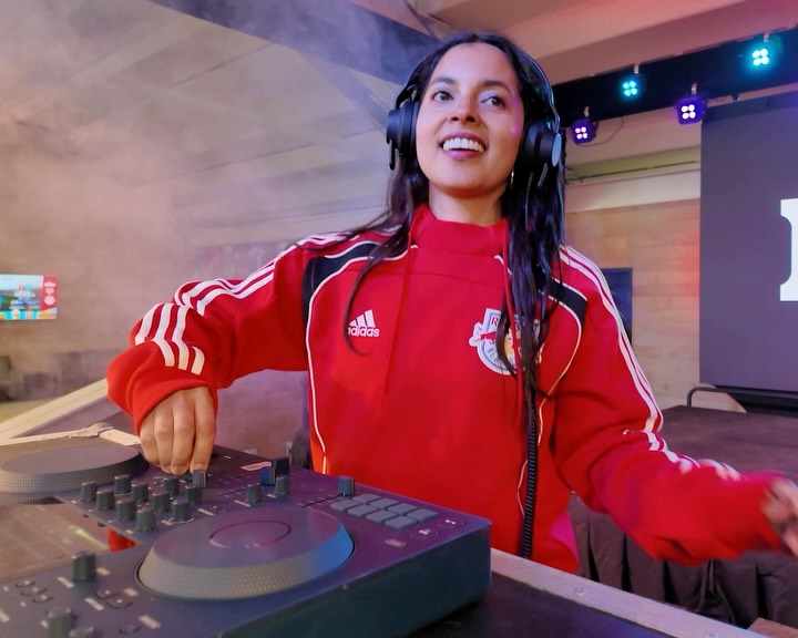Last week DJing with @redbullnewyork I just love it there thatโs all โค๏ธ