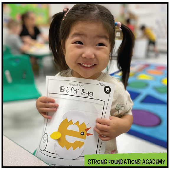 🐣 "Ee" is for Egg! Our mission is to enhance literacy by using The Spalding Method, helping students become skilled readers, critical listeners, and accomplished writers and spellers. Spalding is a comprehensive language arts program that integrates proven, research-based components, educational philosophy, and a time-tested methodology for effective learning.
Give your child the best start in their educational journey in a nurturing, supportive environment. Our highly qualified and certified teachers are dedicated to fostering a love of learning in every child. Don’t miss out!
#BestofChandler #ChandlerMoms #GilbertMoms #EastValleyMoms #ChandlerAz #AzKids #StrongFoundationsAcademy #ChandlerKids #GilbertKids #ArizonaKids