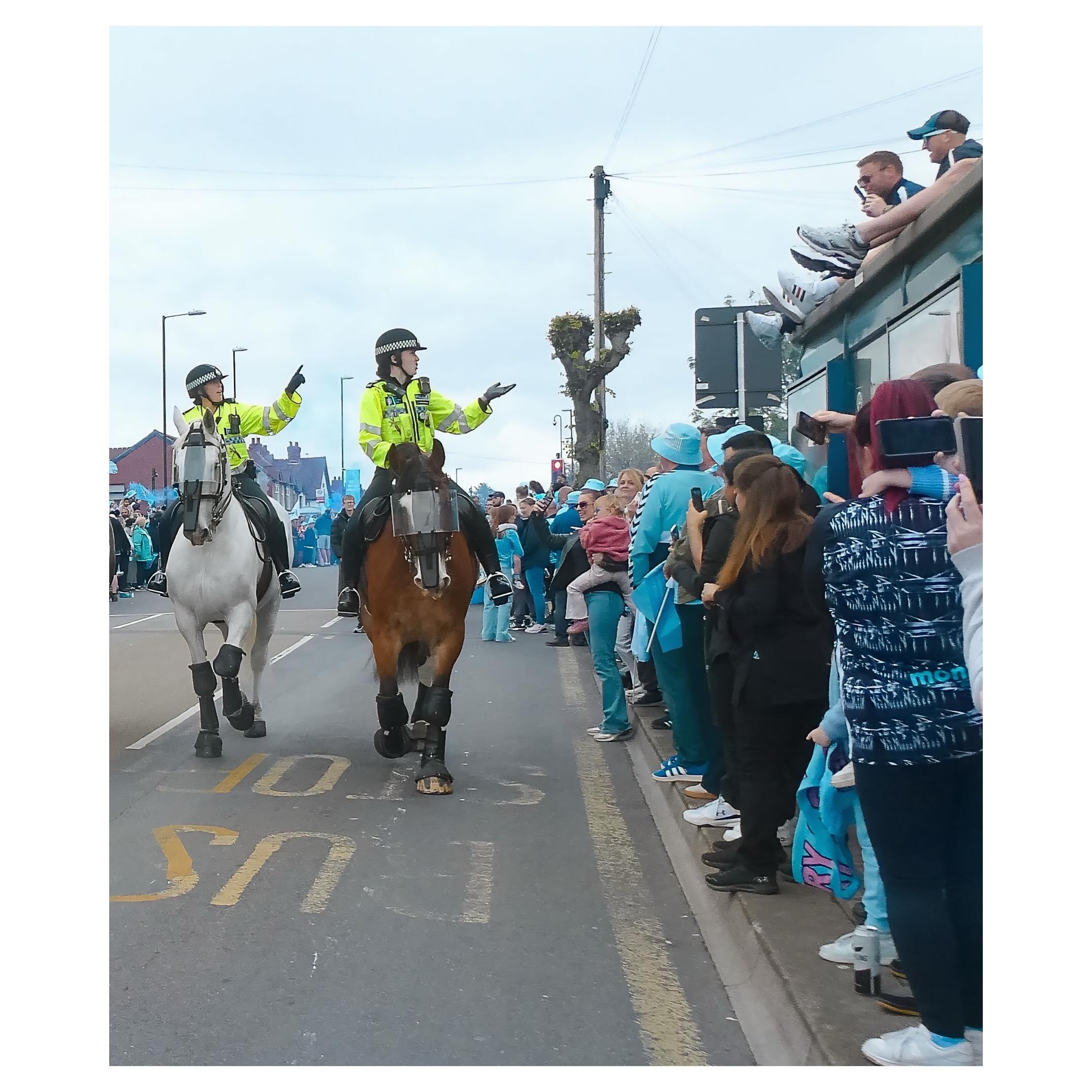 A little snapshot of our day and those incredible scenes #pusb #coventrycityfc #bbc_midlands #bbccwr