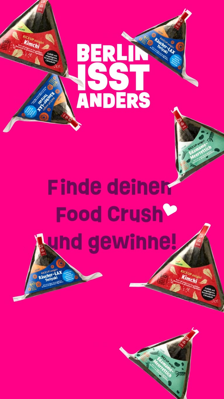Selber Onigiri machen?
Sagen wir mal: character building. 🫠
Onigiri wie selber gemacht — nur besser.
Von RiCE UP.
Und weil Berlin anders isst, sind wir Teil der Kampagne @berlin.isst.anders — gemeinsam mit vielen Brands, die zeigen, wie Essen heute auch gehen kann.
Gönn dir heute noch RiCE UP im Biomarkt deines Vertrauens ✨
#RiCEUP #BerlinIsstAnders #Onigiri #SnackTime