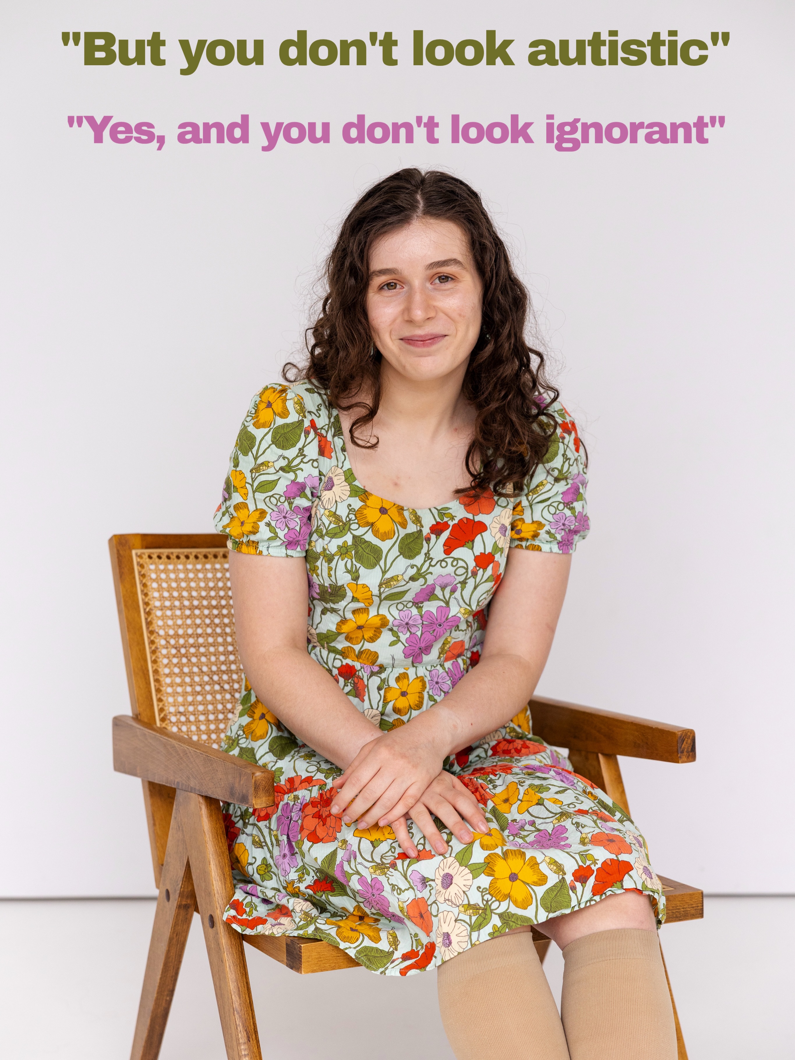 Not sure what to say next time someone tells you that you don’t “look autistic” (whatever that means)? Here are my 4 favourite responses. It’s a choose your own adventure of how sassy you’d like to be 💁♀️🫶
📸 photo by @mollyburmeisterphotography @studio.veronique