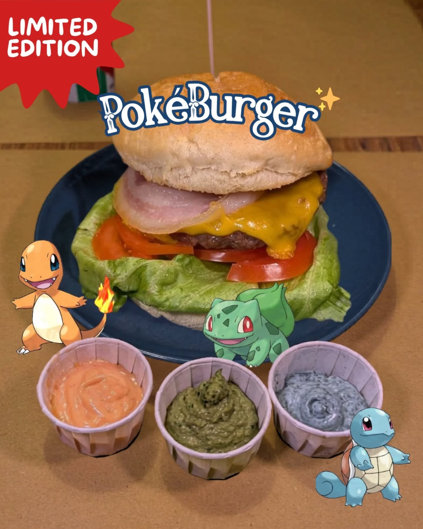 Scegli il tuo starter e inizia l'avventura!
Puoi personalizzare il PokéBurger scegliendo la maionese che preferisci:
🌱 basilico e menta ~ fresca e profumata
🔥 sriracha e BBQ ~ piccantina e affumicata
💧 alga wakame ~ sapida e marina
⚠️ Tutte le mayo sono fatte in casa da noi!
Puoi richiedere il burger anche in versione 100% vegetale
PokéBurger è il panino limited edition di maggio 👉🏻 scopri gli ingredienti completi sul menù in bio!
Tu quale scegli?
📍Nox&Hop ludopub a Limite sull'Arno (FI)
📲 prenotazioni solo a cena 351 694 1458