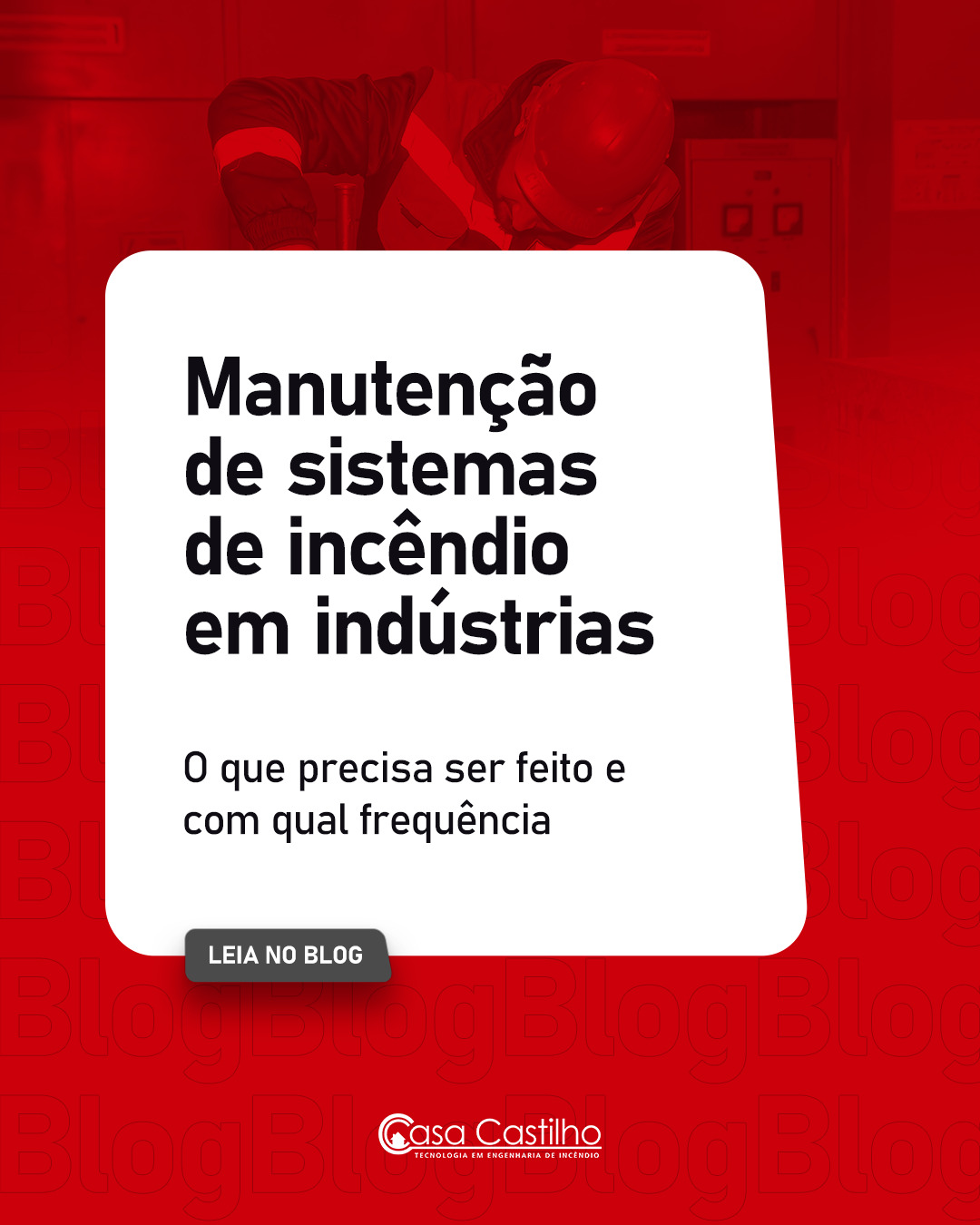 Imagine um incêndio iniciando em uma linha de produção às 23h. Os extintores estão vencidos há oito meses. O sistema de hidrantes não é testado desde a inauguração do galpão. Os sprinklers têm chuveiros obstruídos por poeira acumulada ao longo de dois anos. Os detectores de fumaça não respondem.
Esse cenário não é exagero, é o retrato de plantas industriais que tratam a manutenção de sistemas de incêndio como custo dispensável. O resultado é sempre o mesmo: dano patrimonial total, interrupção operacional prolongada e, frequentemente, responsabilização civil e criminal dos gestores.
Manutenção de sistemas de incêndio não é burocracia: é a diferença entre um equipamento que salva e um que falha no pior momento. Confira no novo artigo que publicamos no blog o que as normas exigem para cada sistema e como estruturar um plano eficiente na sua indústria. Leia agora: link na bio!