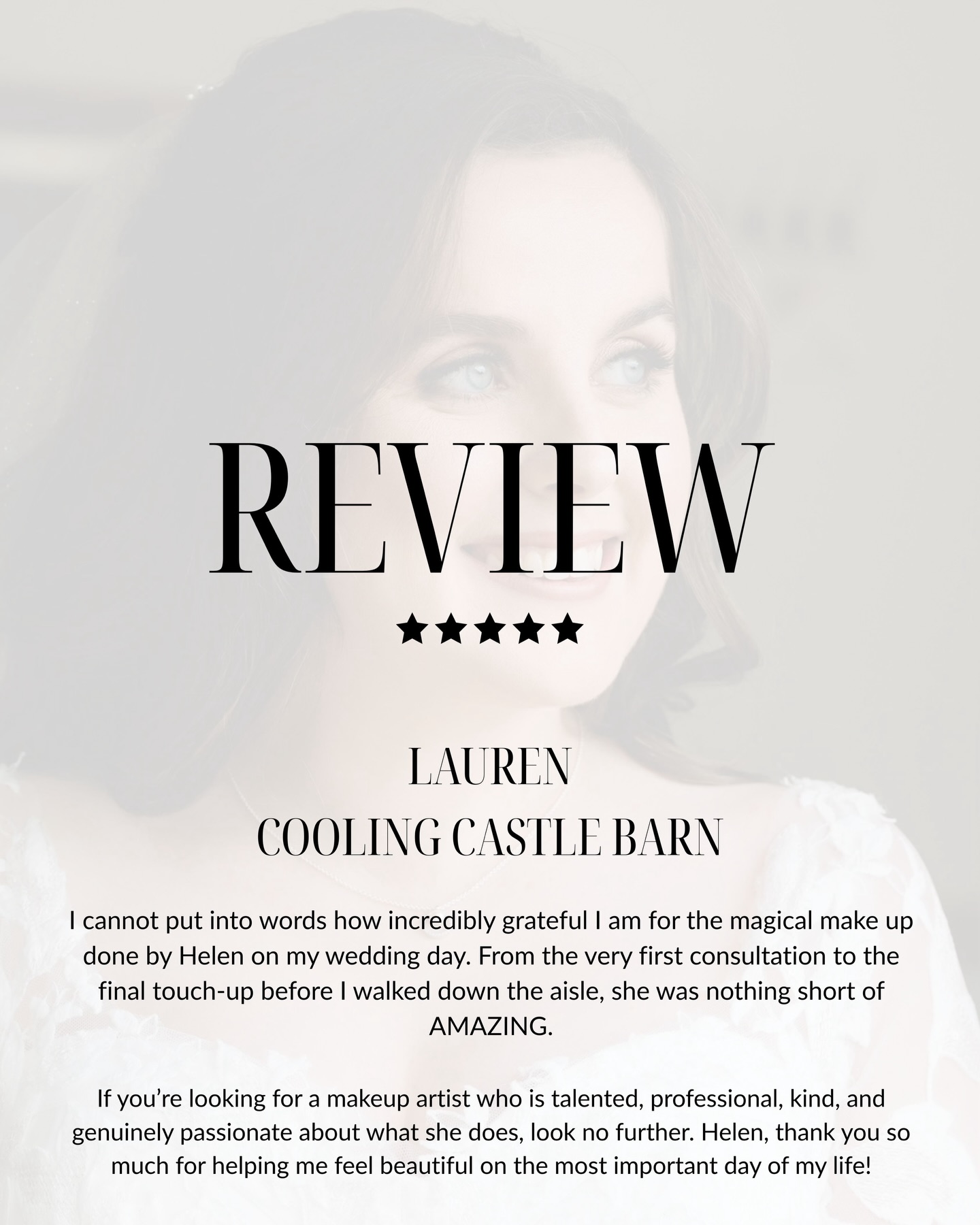 It was truly special to receive such an amazing review from my stunning bride Lauren who was married at @coolingcastlebarn 🤍🙏🏻
“I cannot put into words how incredibly grateful I am for the magical make up done by Helen on my wedding day. From the very first consultation to the final touch-up before I walked down the aisle, she was nothing short of AMAZING.
Helen made me look and feel like the absolute best version of myself. The makeup was flawless, timeless, and stayed perfect all day and night (through happy tears, hugs, dancing, and everything in between!). I’ve never felt more confident and beautiful. Helen listened to exactly what I wanted and elevated it beyond anything I could have imagined.
My bridesmaids and my Mum looked stunning as well — she truly has the ability to bring out each person’s natural beauty.
If you’re looking for a makeup artist who is talented, professional, kind, and genuinely passionate about what she does, look no further. Helen, thank you so much for helping me feel beautiful on the most important day of my life!”
Images @helenroweweddings
Makeup @helenleemua
Hair @sophistic_hair
Venue @coolingcastlebarn
Dress @togetherforeverbrides
Florals @floral_explosion