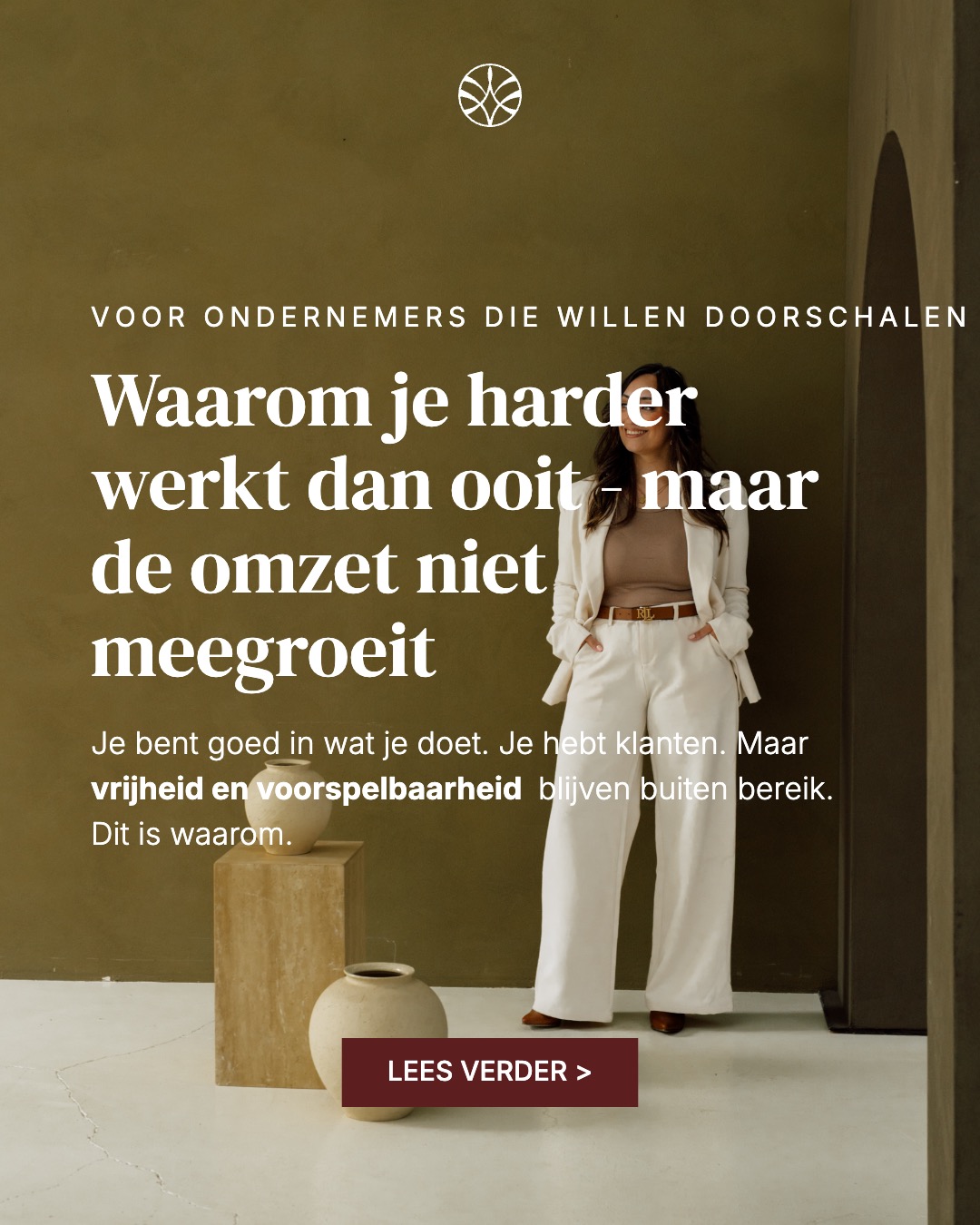 Je werkt harder dan ooit… maar ergens voel je: dit kan niet de bedoeling zijn.
Niet nog meer aanbod.
Niet nog harder werken.
👉 Maar een systeem dat voor je werkt.
Ook als jij dat niet doet.
Dinsdag geef ik een gratis masterclass om 10:00 id ochtend. In deze gratis masterclass laat ik je zien
hoe je van 1:1 doorgroeit naar een schaalbaar sales ecosysteem
zonder je hele business om te gooien.
Comment 'FASES' en ik stuur je de link direct.